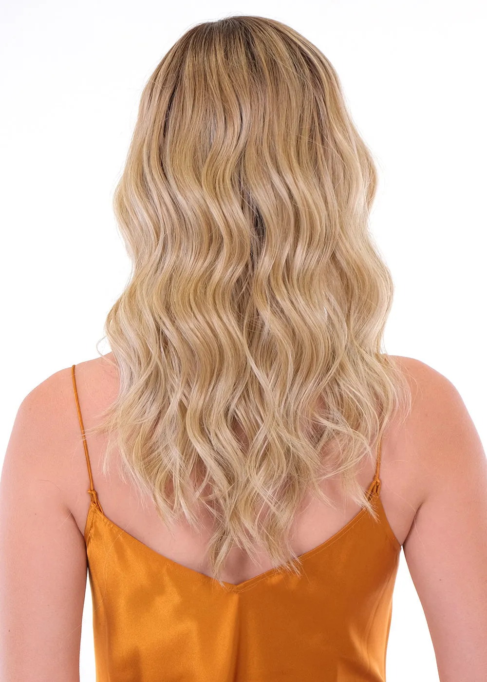 Accessories_Belle Tress_Wigs Premium 100% Handmade Topper Wave 18"