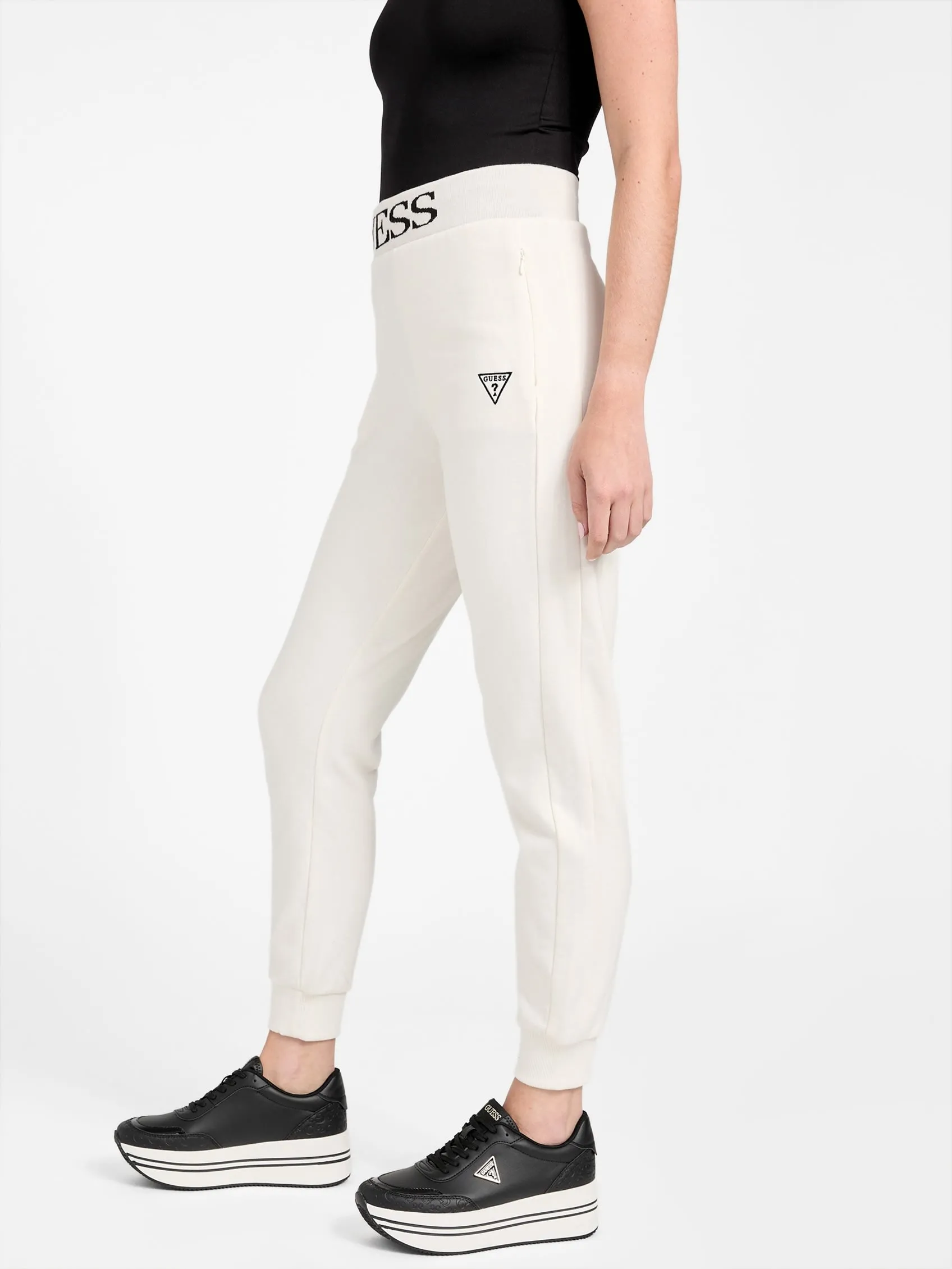 Alessia Logo Waist Joggers