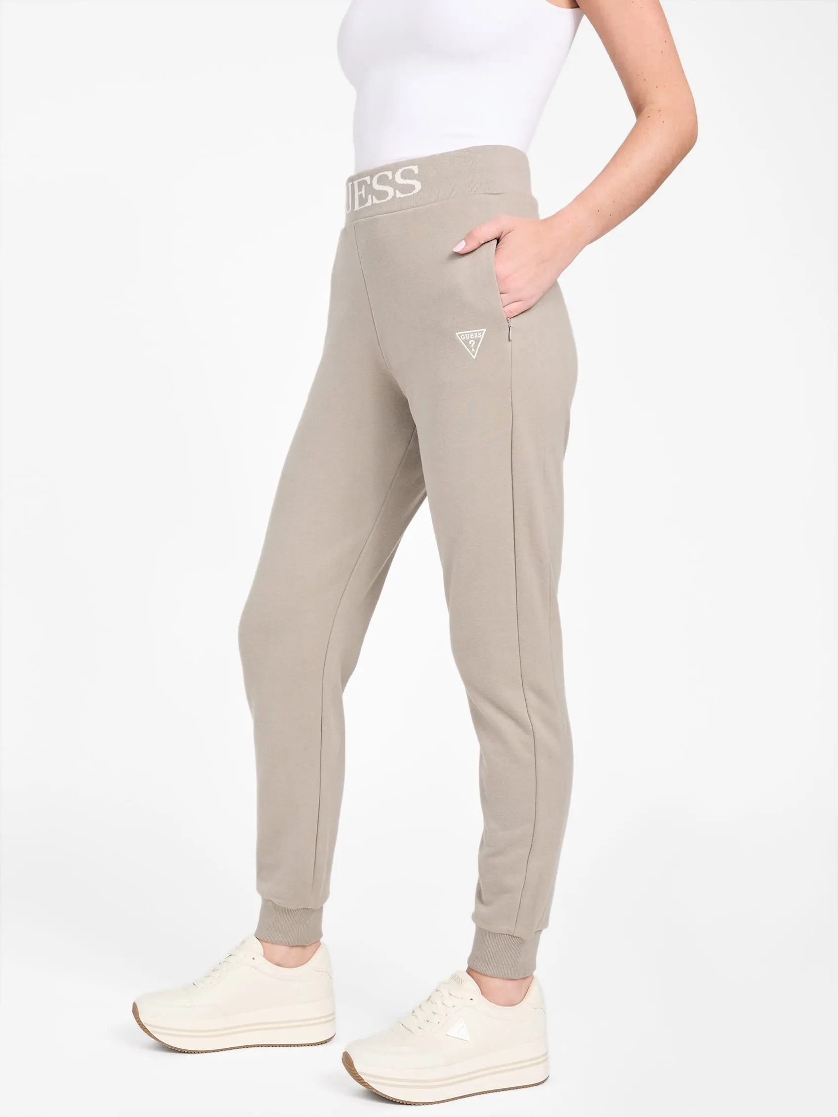 Alessia Logo Waist Joggers