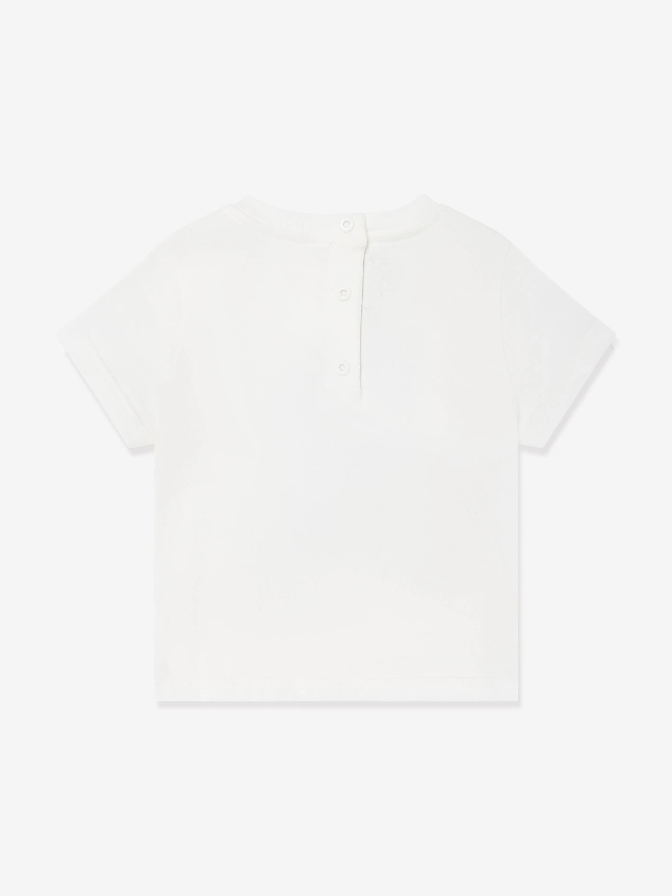 Baby Animal Logo T-Shirt in White