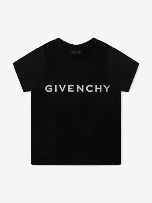 Baby Boys 4G Logo T-Shirt in Black