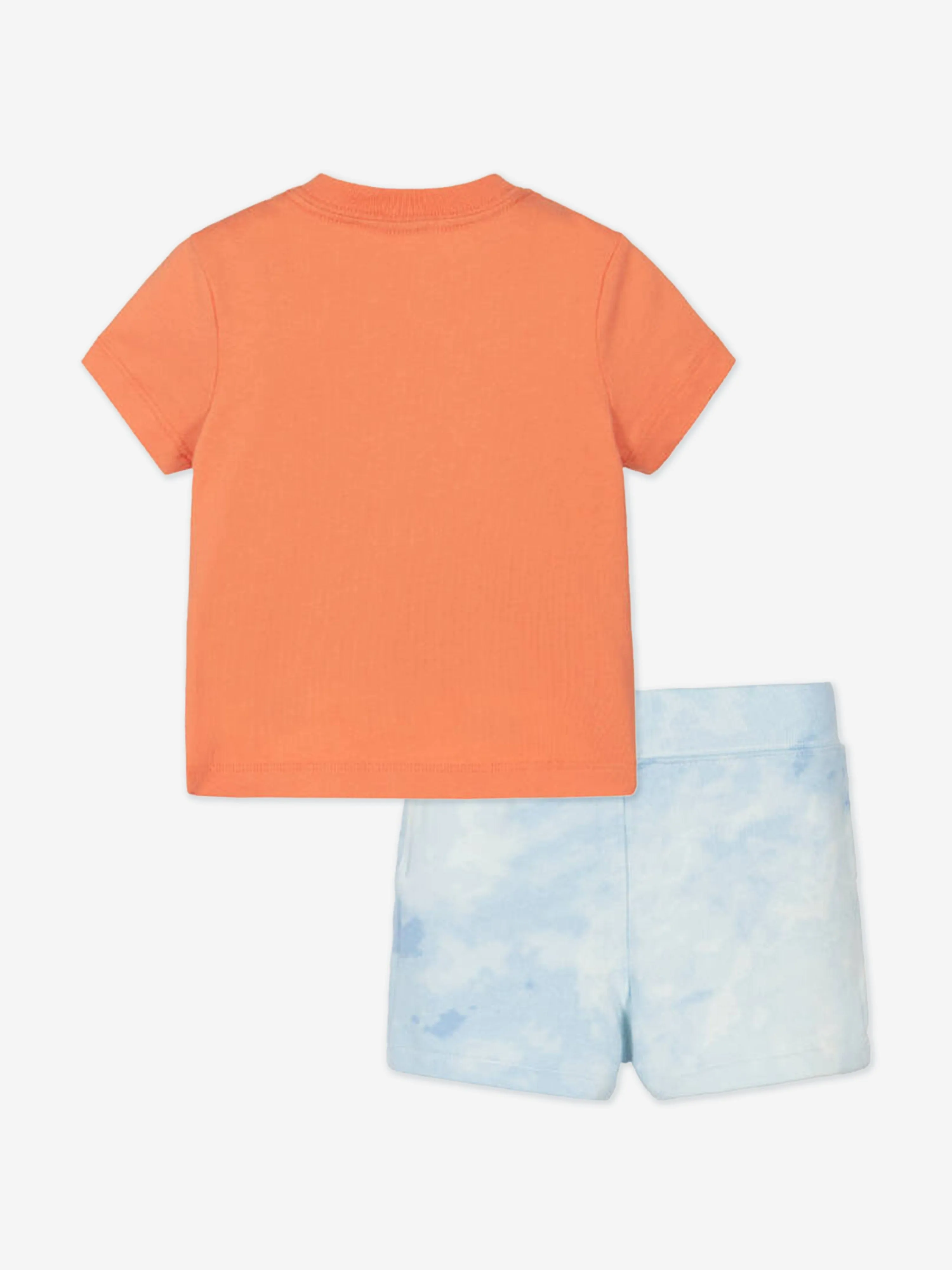 Baby Boys Bear Short Set in Orange