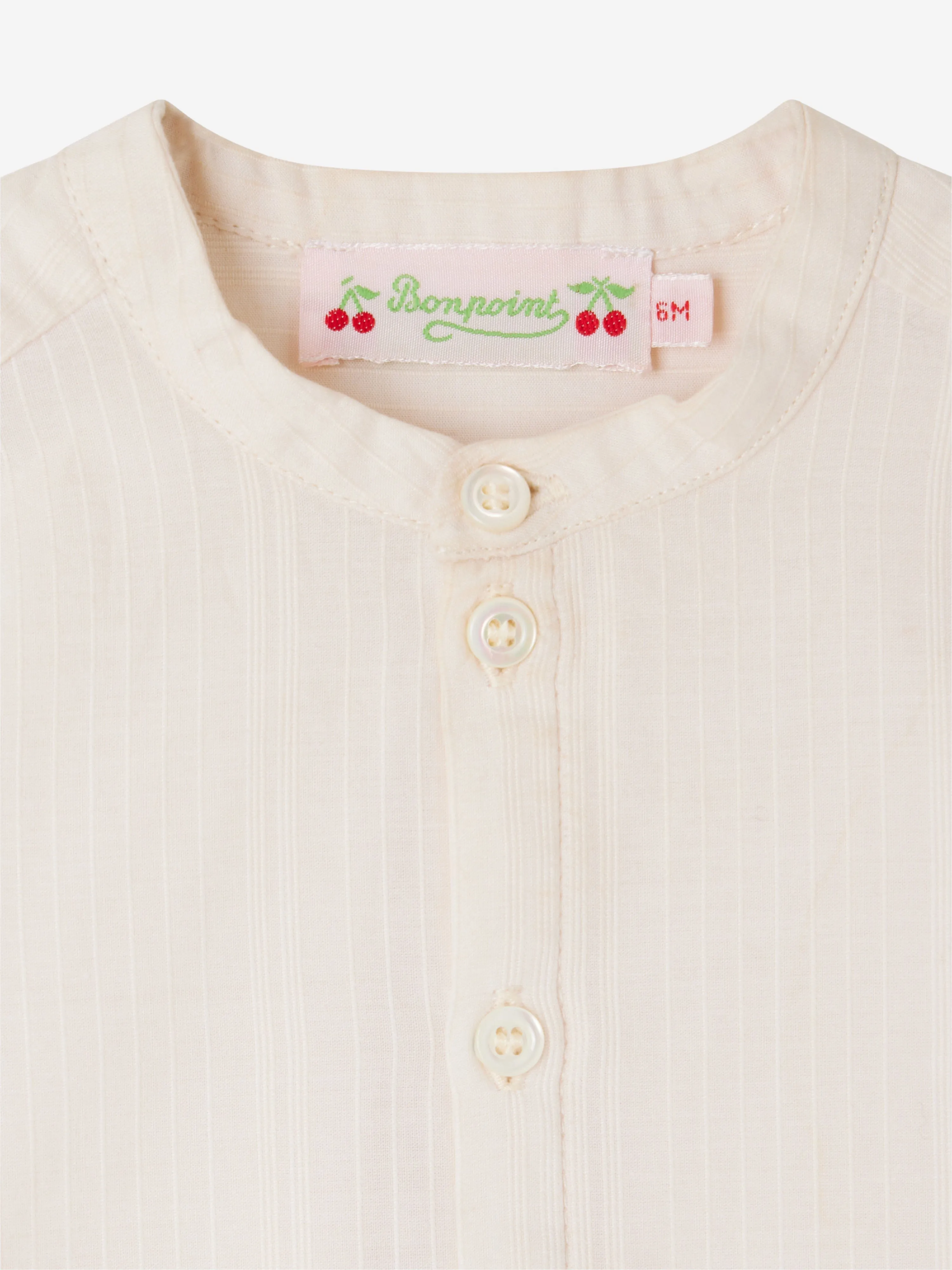 Baby Boys Calum Shirt in Ivory