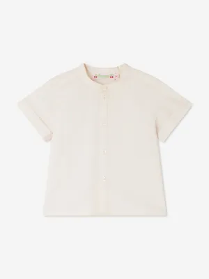 Baby Boys Calum Shirt in Ivory