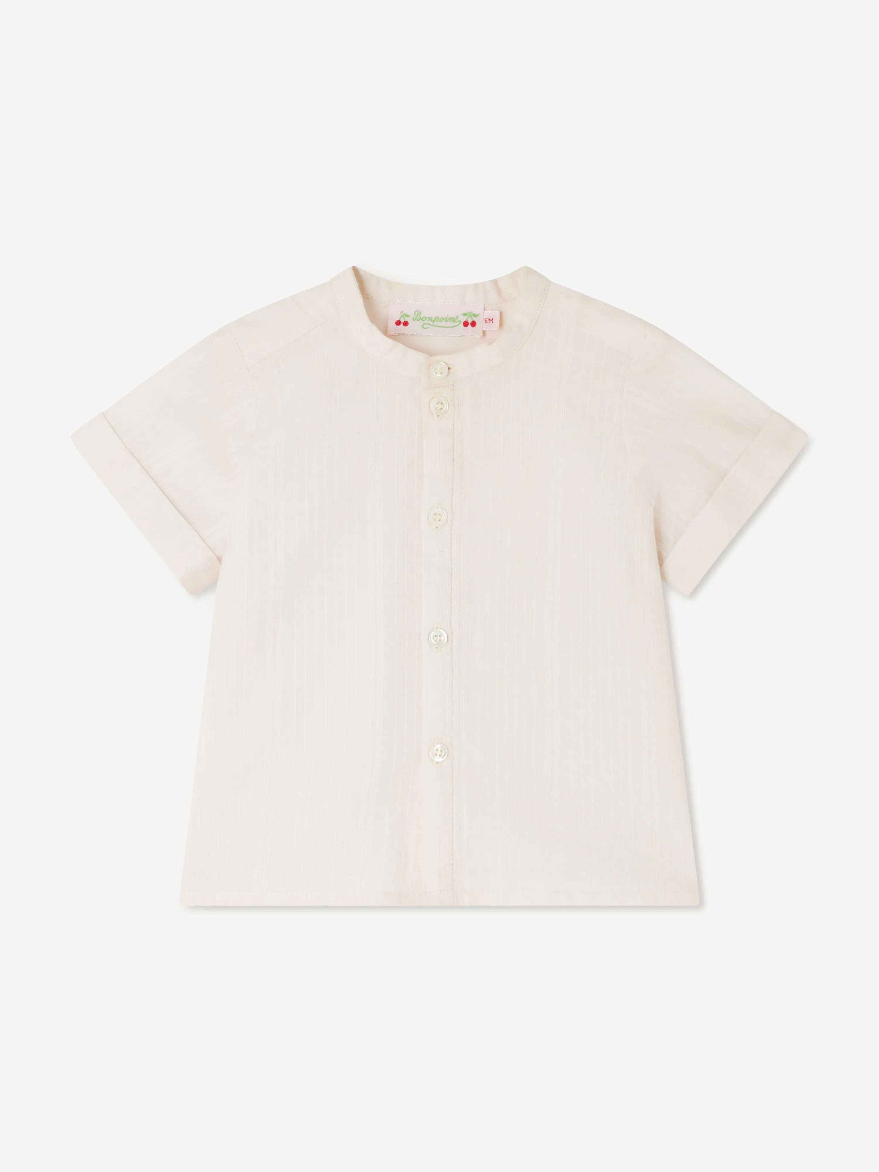 Baby Boys Calum Shirt in Ivory