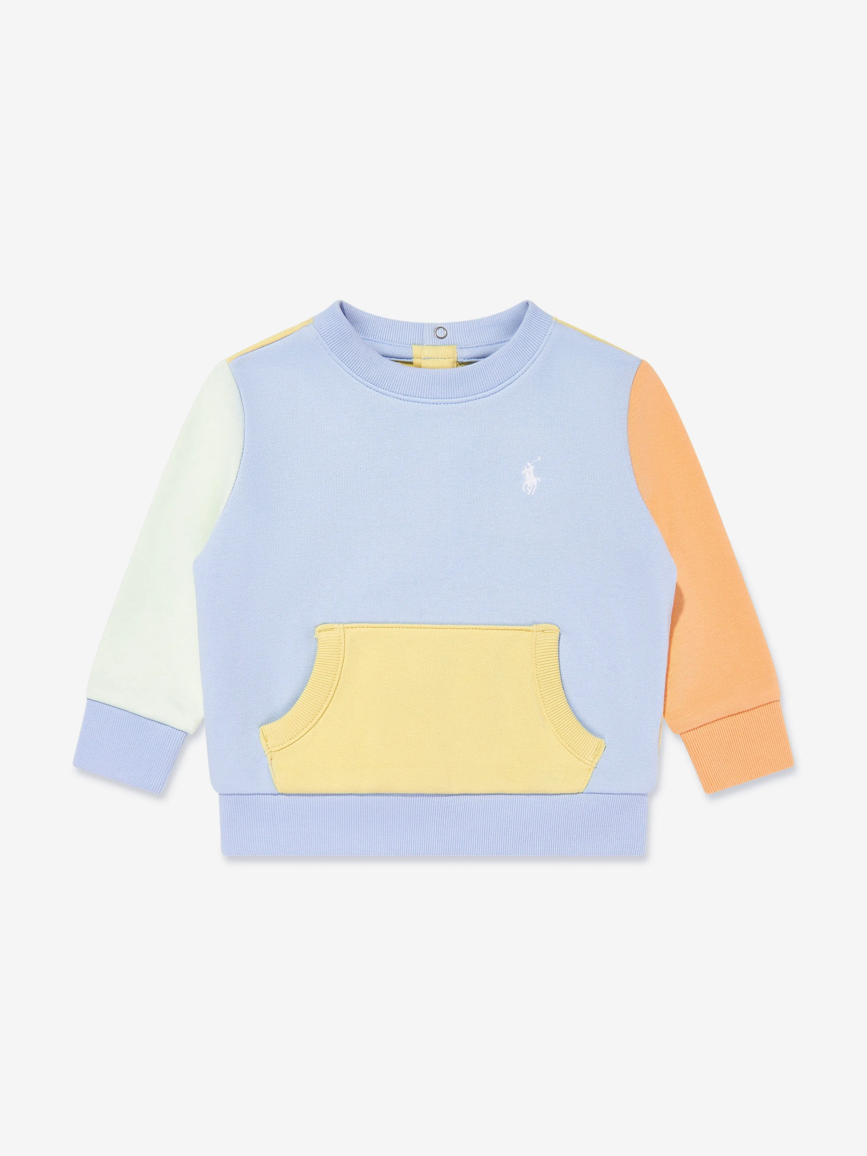 Baby Boys Colourblock Tracksuit in Blue