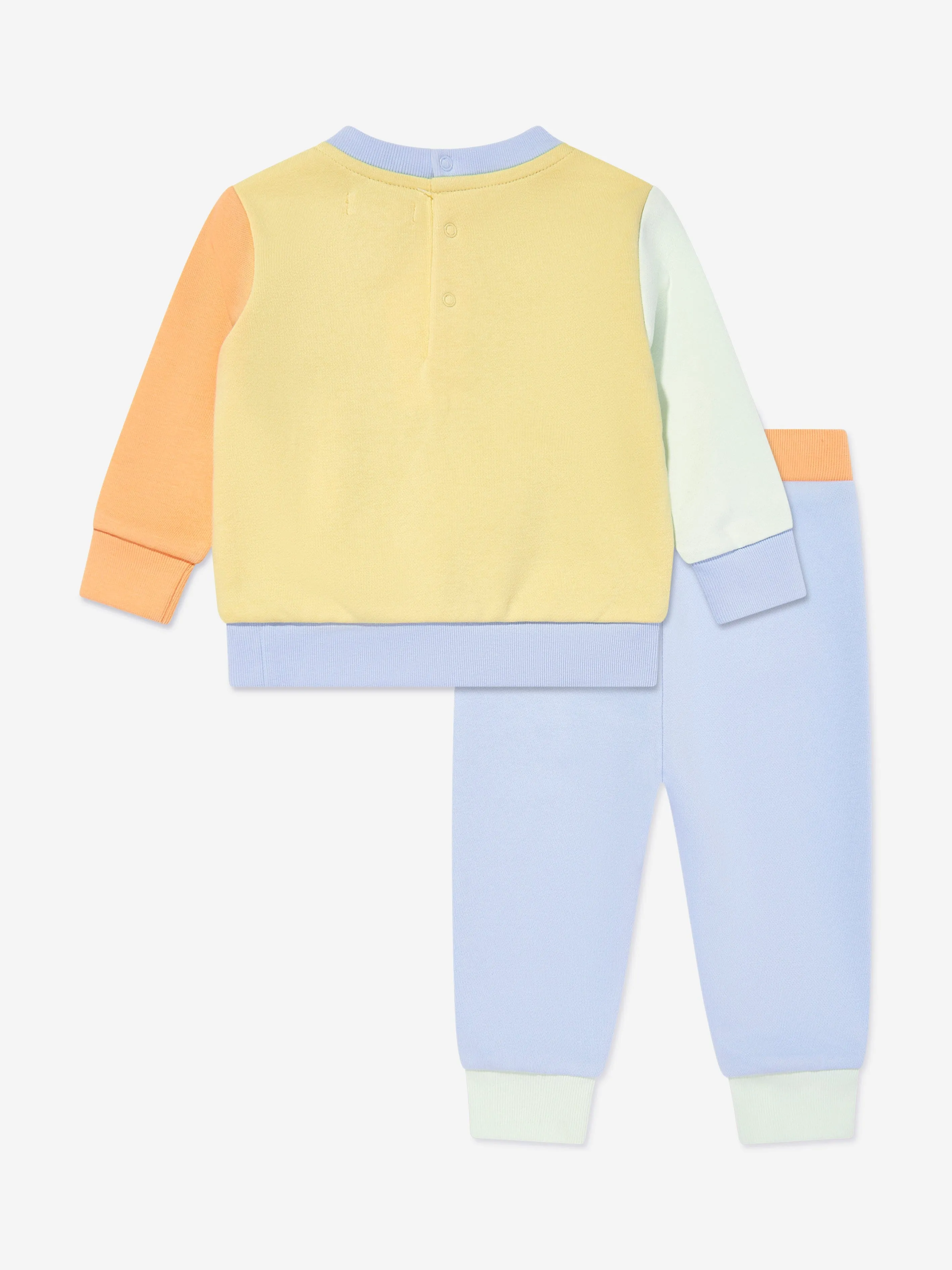 Baby Boys Colourblock Tracksuit in Blue
