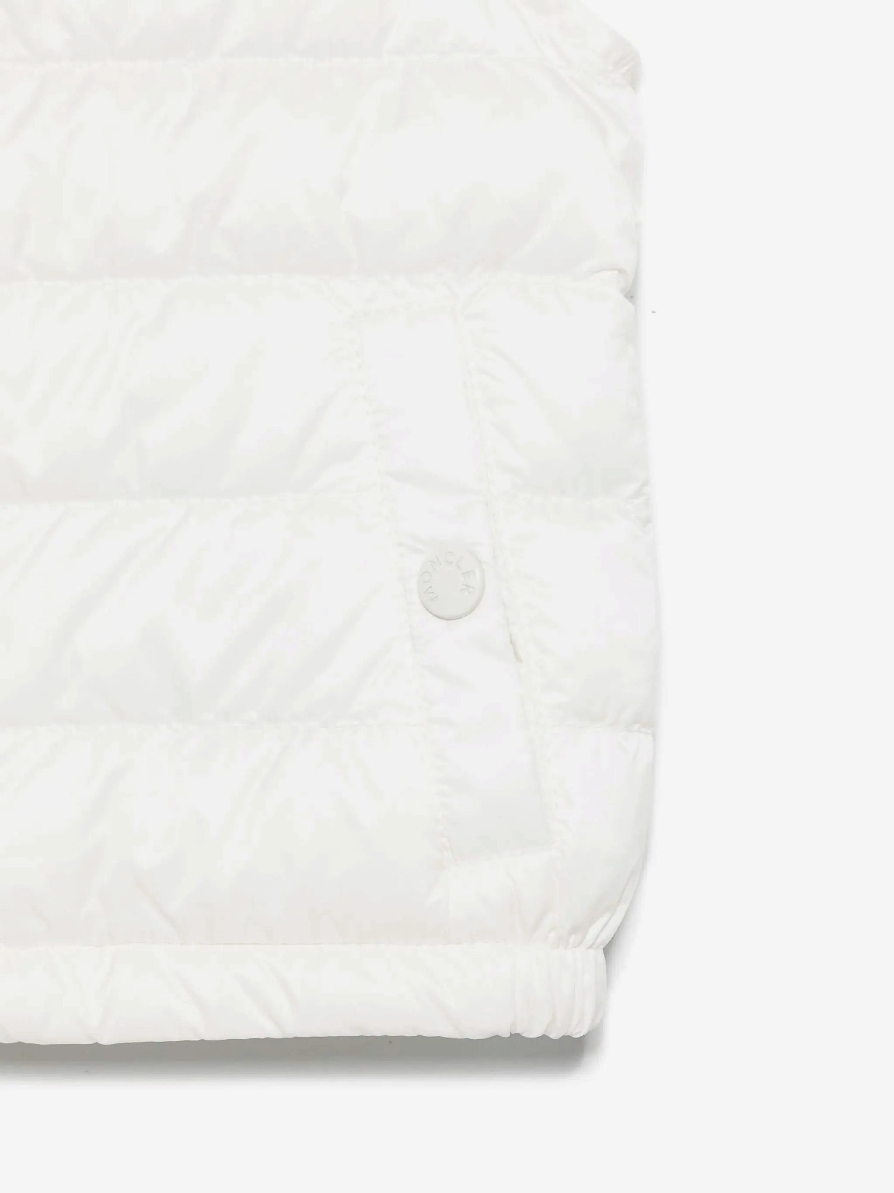 Baby Boys Down Padded New Amaury Gilet in Ivory
