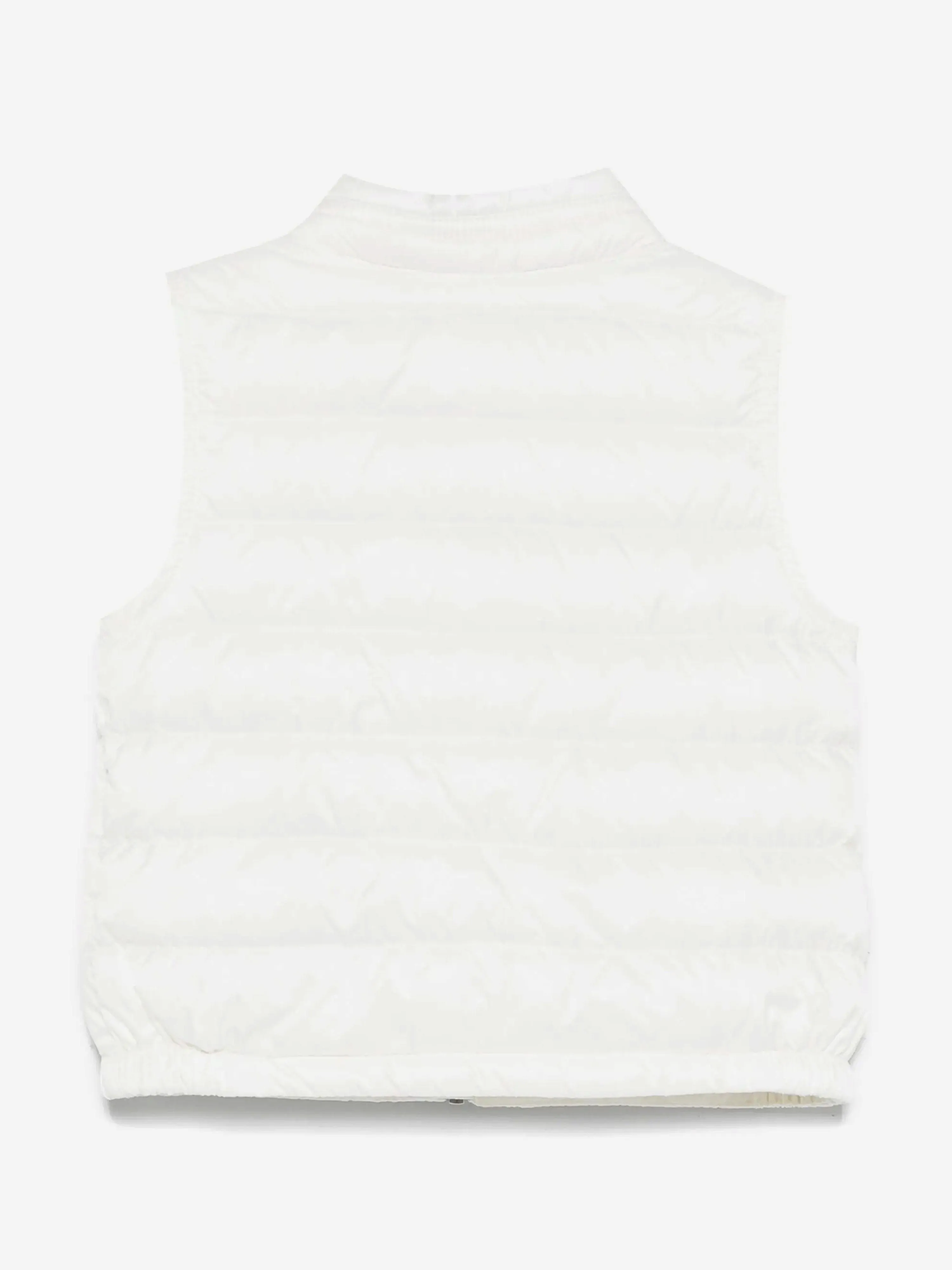 Baby Boys Down Padded New Amaury Gilet in Ivory