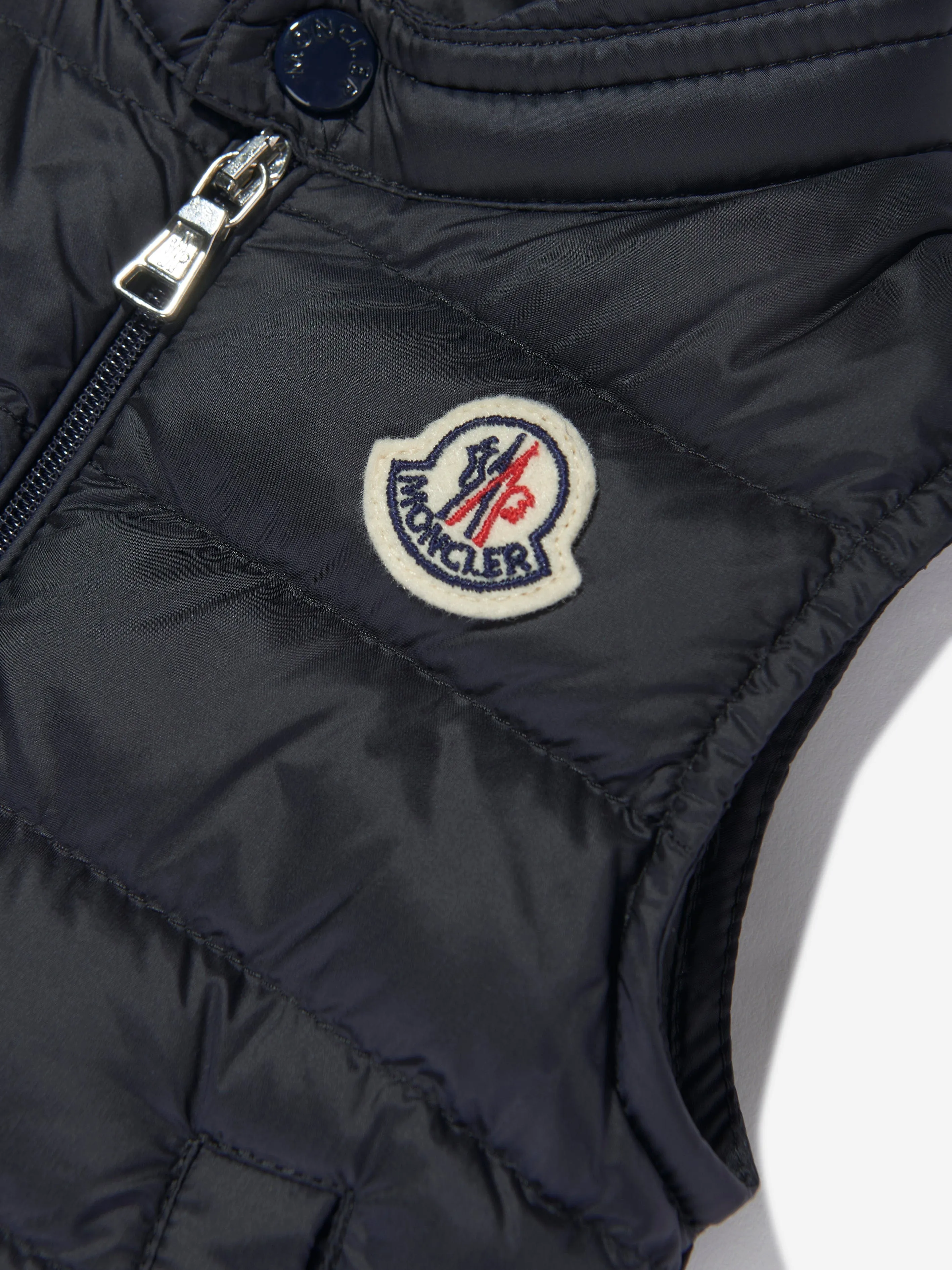 Baby Boys Down Padded New Amaury Gilet in Navy