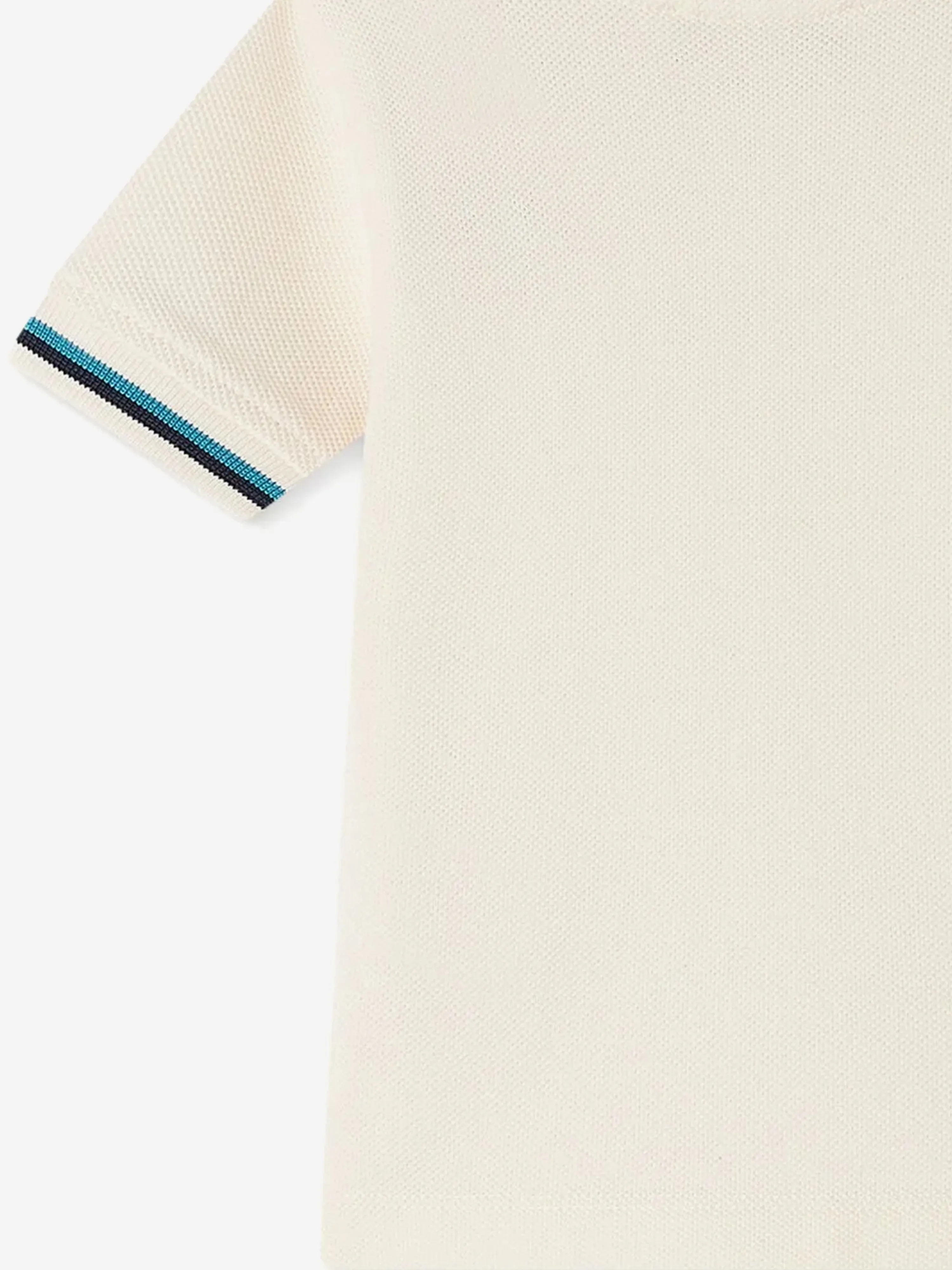 Baby Boys Finn Polo Shirt in Ivory