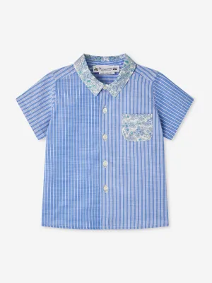 Baby Boys Fredy Shirt in Blue