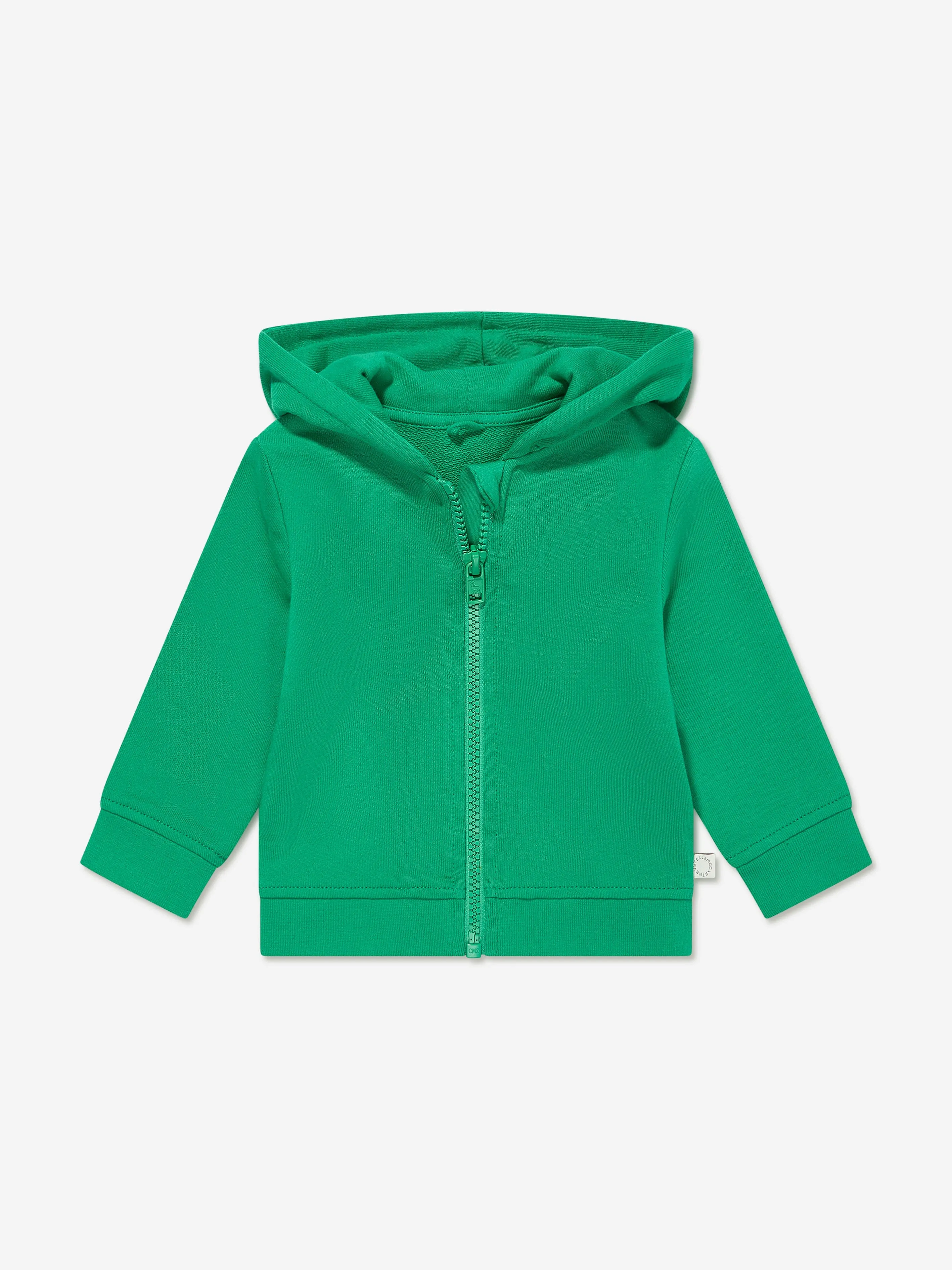 Baby Boys Frog Zip Up Top in Green