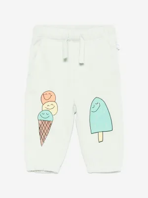 Baby Boys Ice Cream Joggers in Green