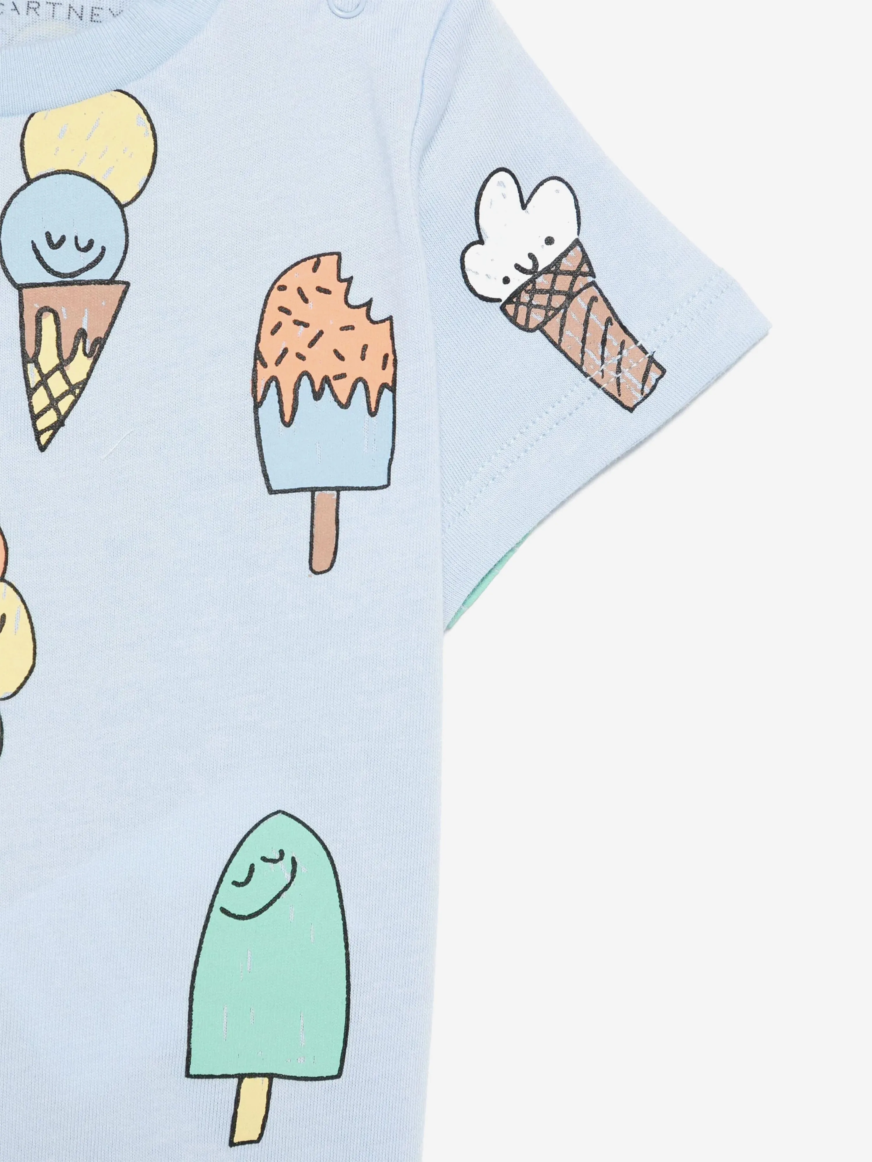 Baby Boys Ice Cream T-Shirt in Blue