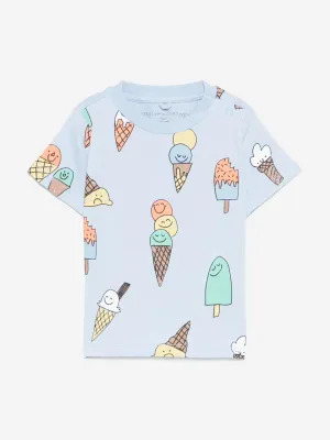 Baby Boys Ice Cream T-Shirt in Blue