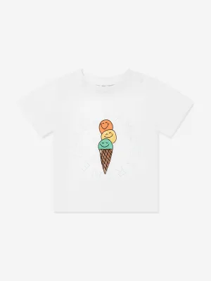 Baby Boys Ice Cream T-Shirt in Ivory