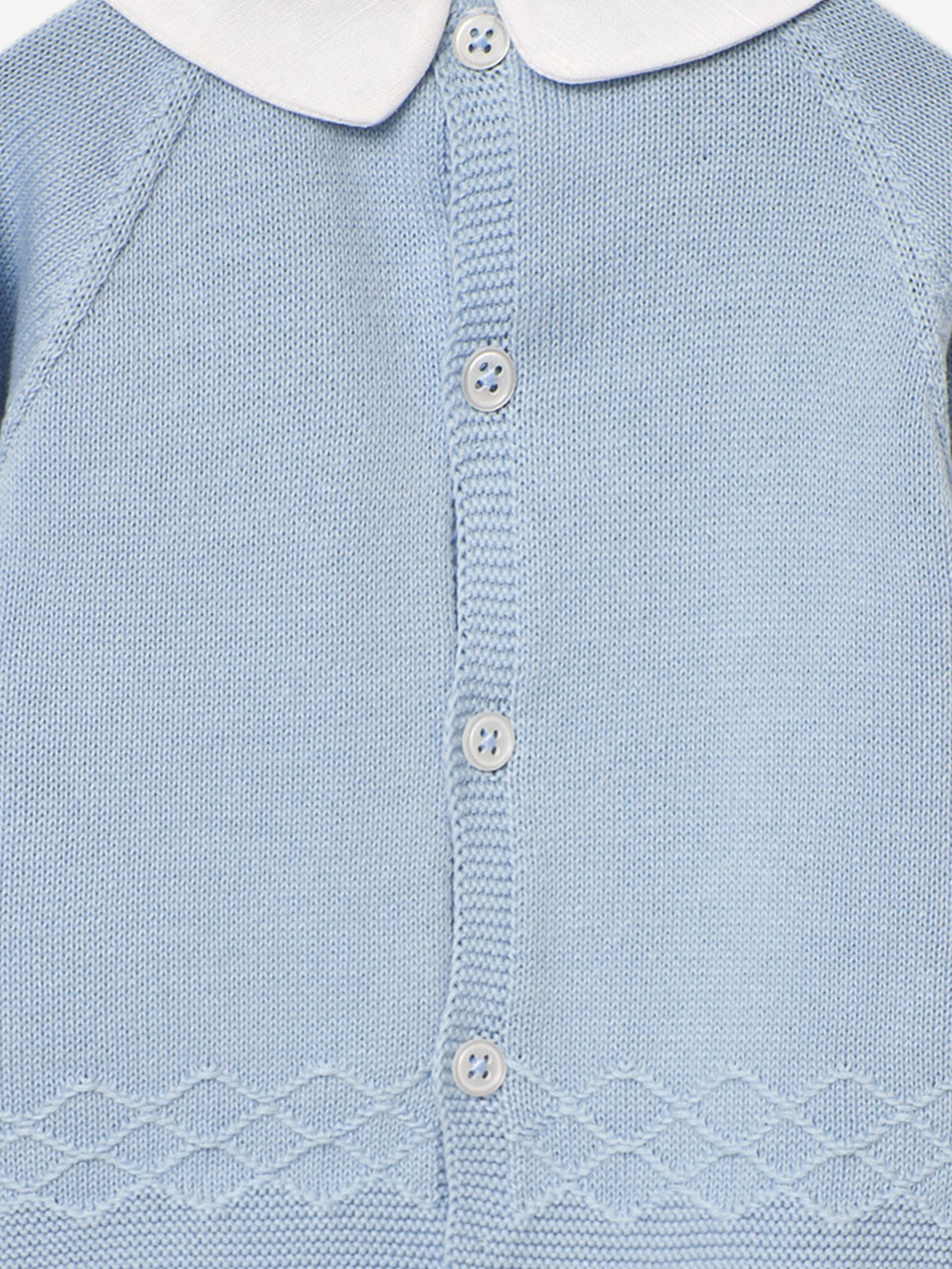 Baby Boys Knitted Sweater in Blue