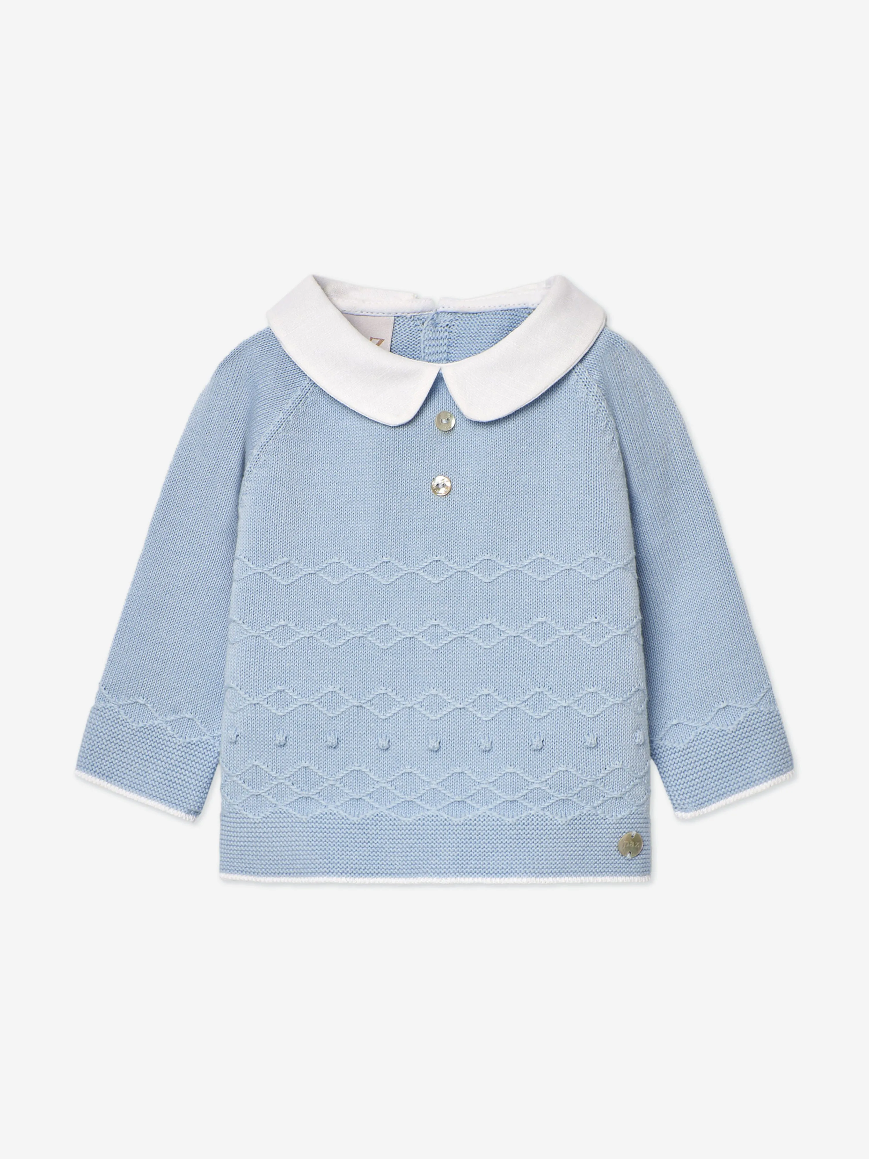 Baby Boys Knitted Sweater in Blue