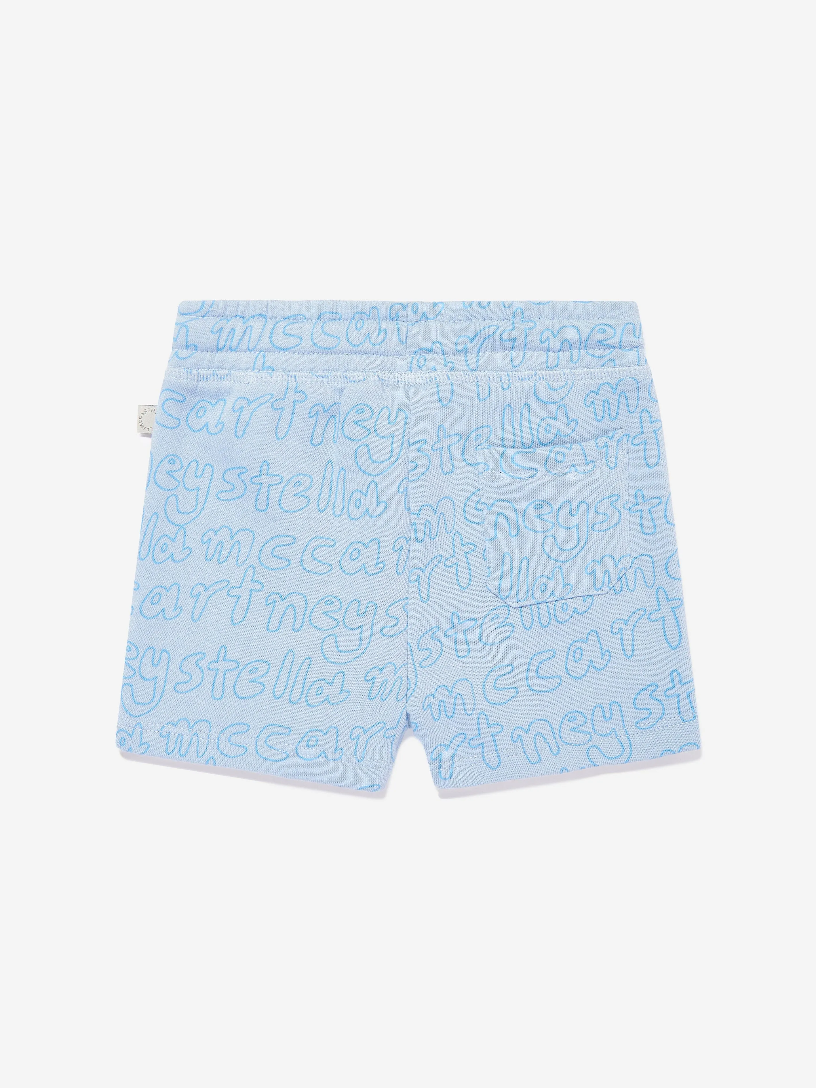 Baby Boys Logo Jersey Shorts in Blue