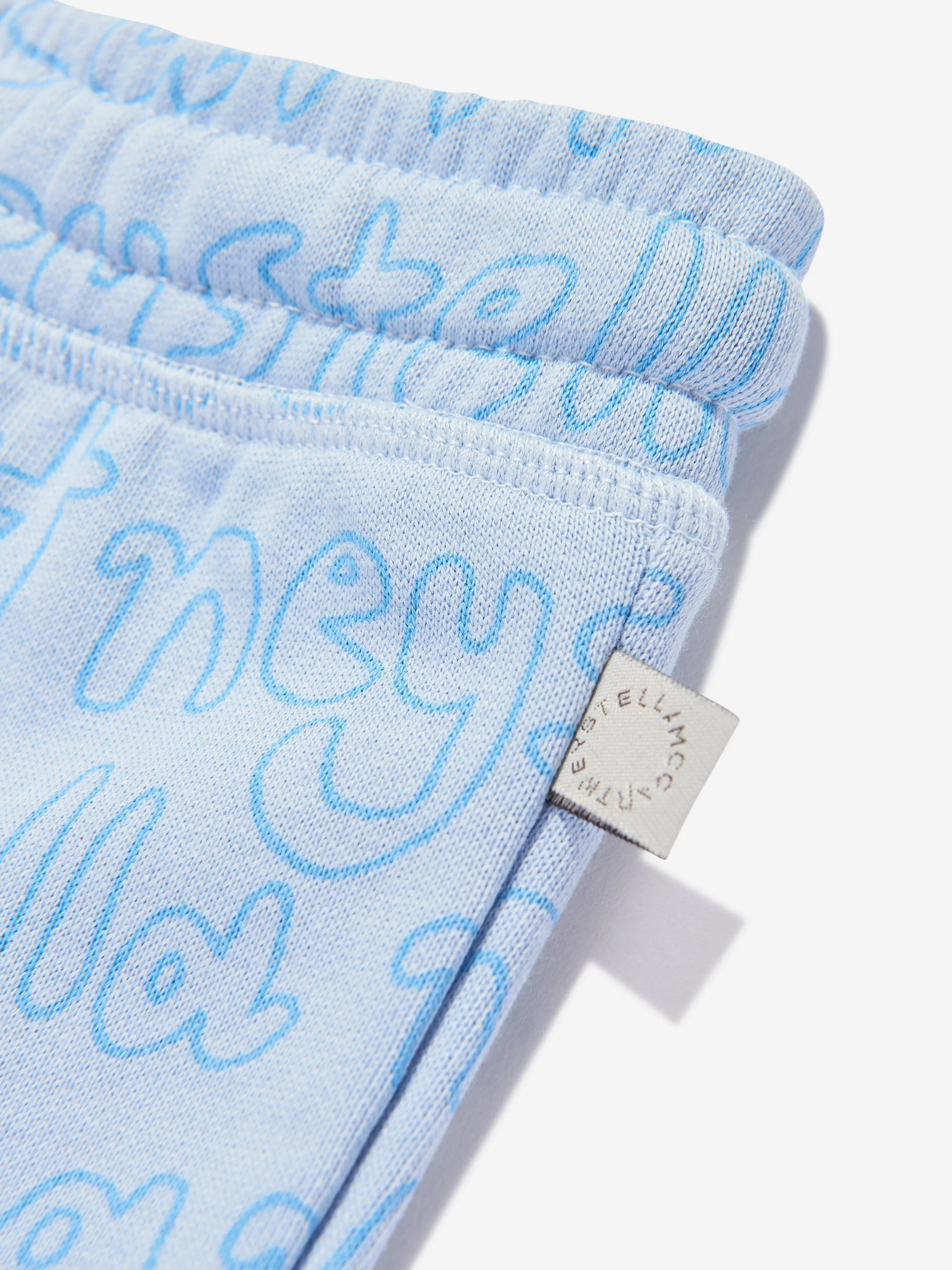 Baby Boys Logo Jersey Shorts in Blue