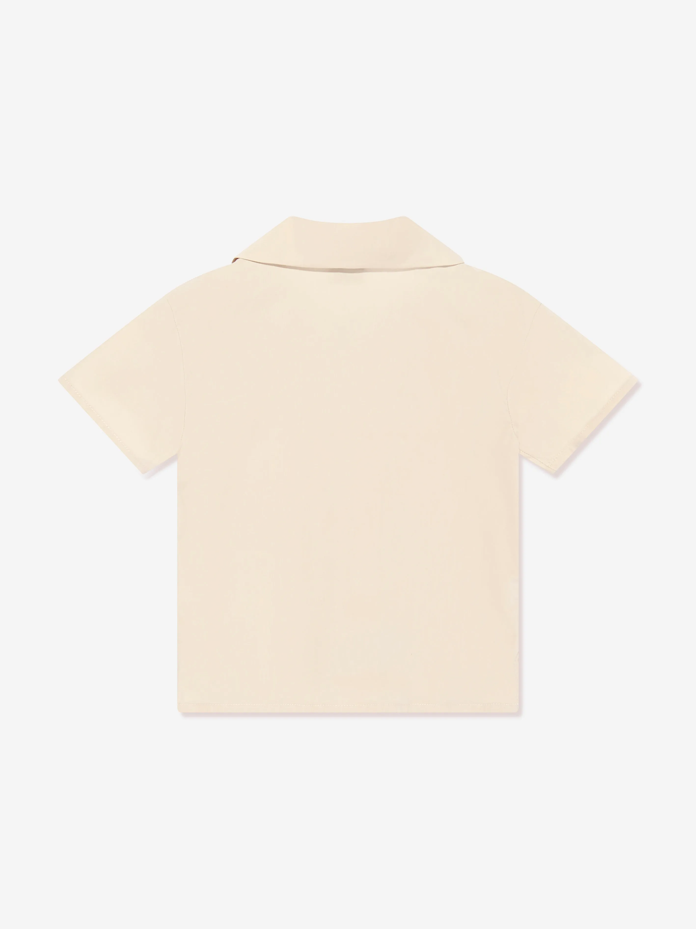 Baby Boys Logo Shirt in Beige