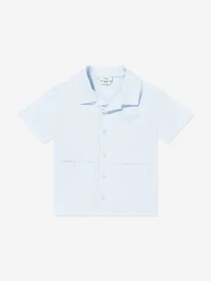 Baby Boys Logo Shirt in Blue