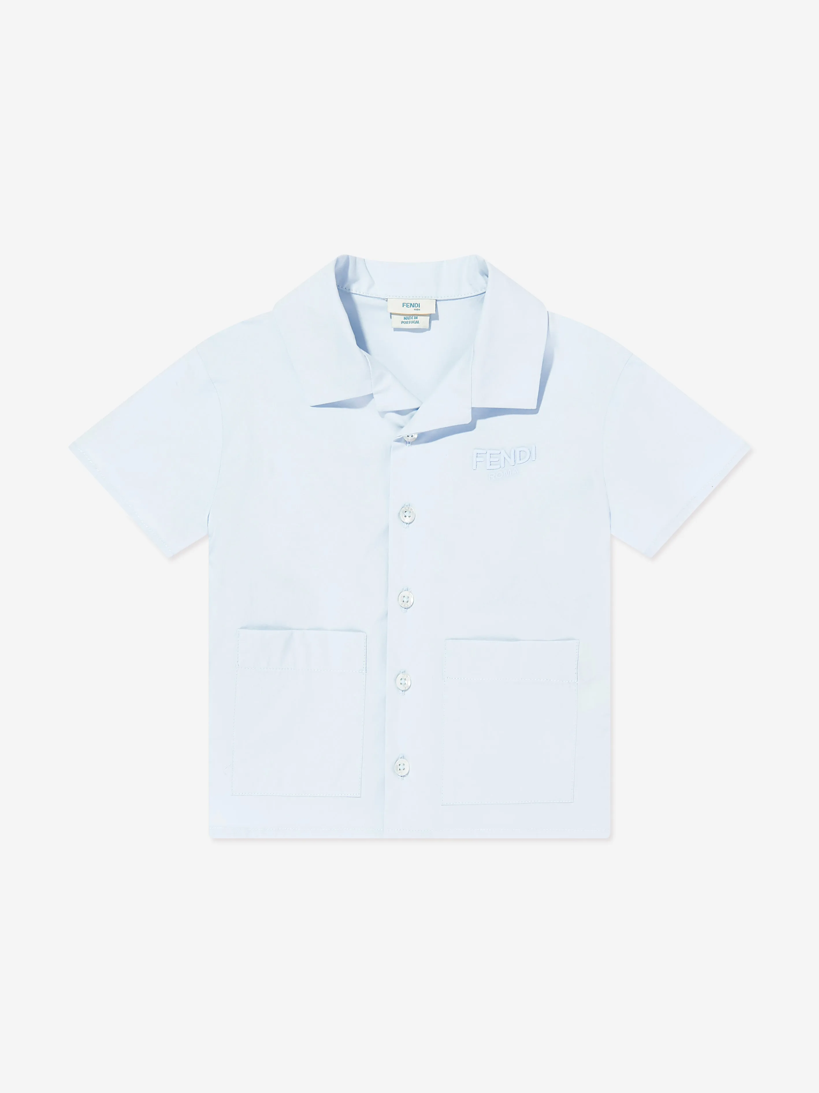 Baby Boys Logo Shirt in Blue