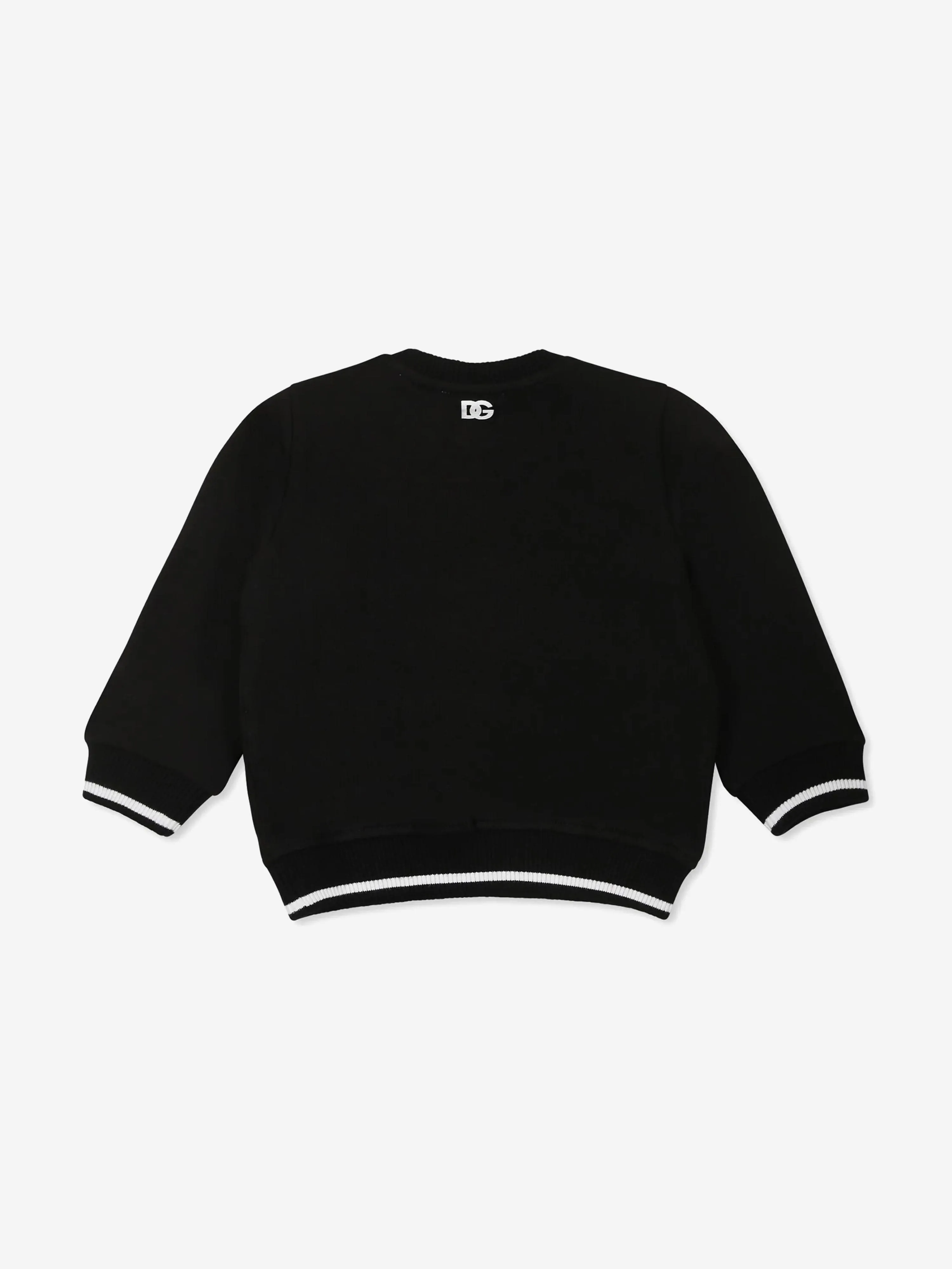 Baby Boys Logo Sweatshirt in Black