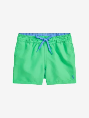 Baby Boys Logo Swim Shorts in Green