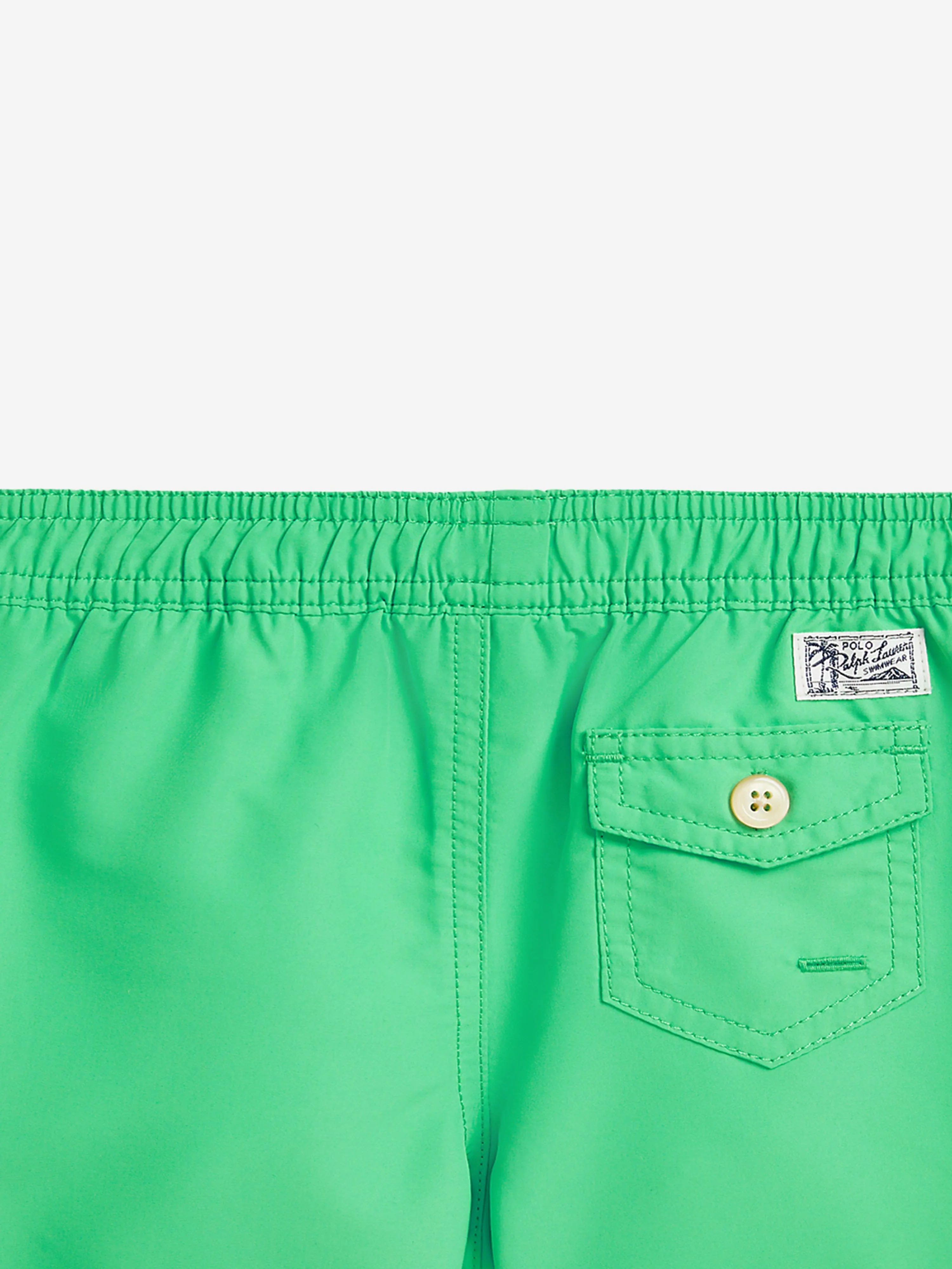 Baby Boys Logo Swim Shorts in Green