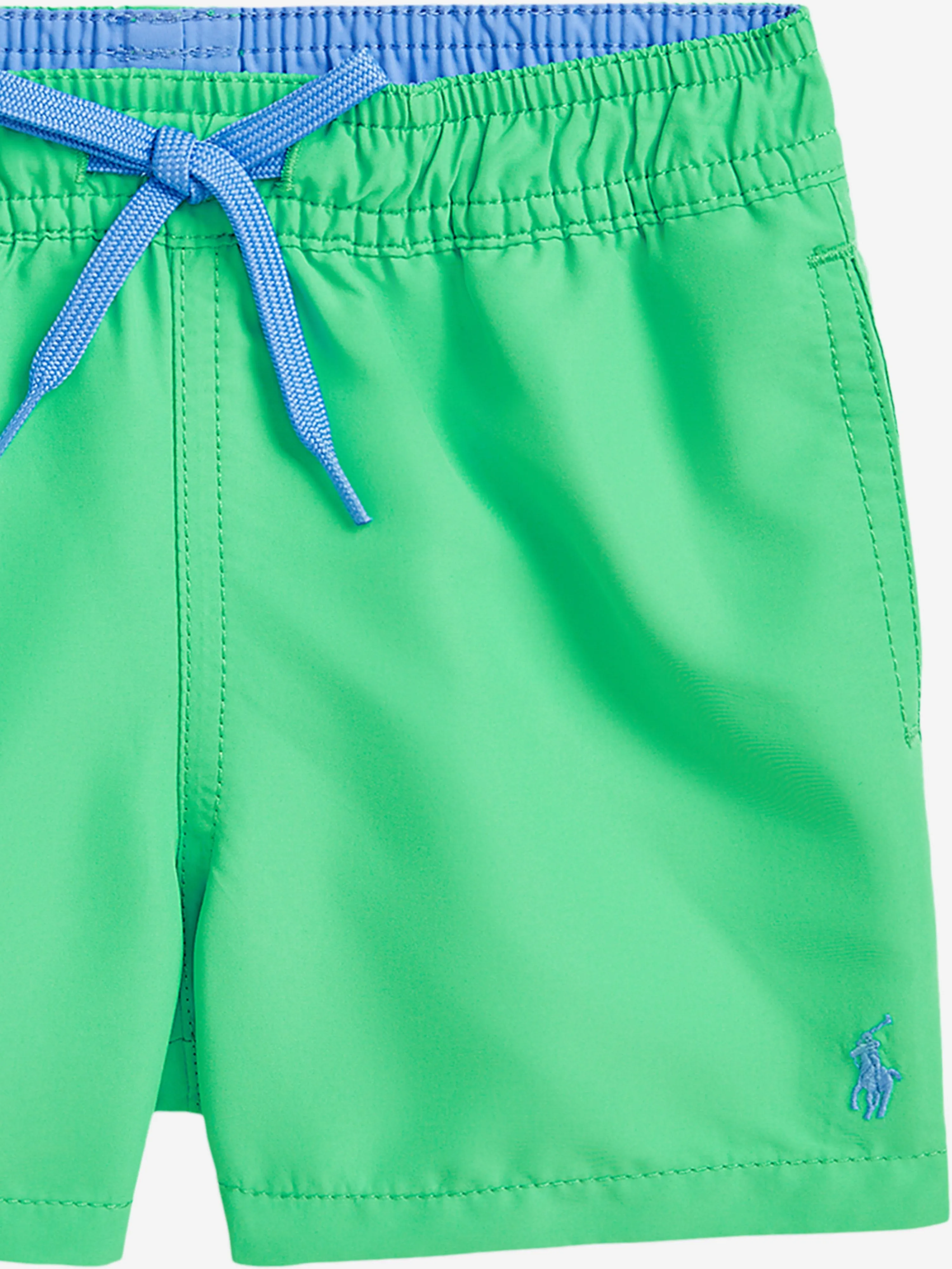 Baby Boys Logo Swim Shorts in Green