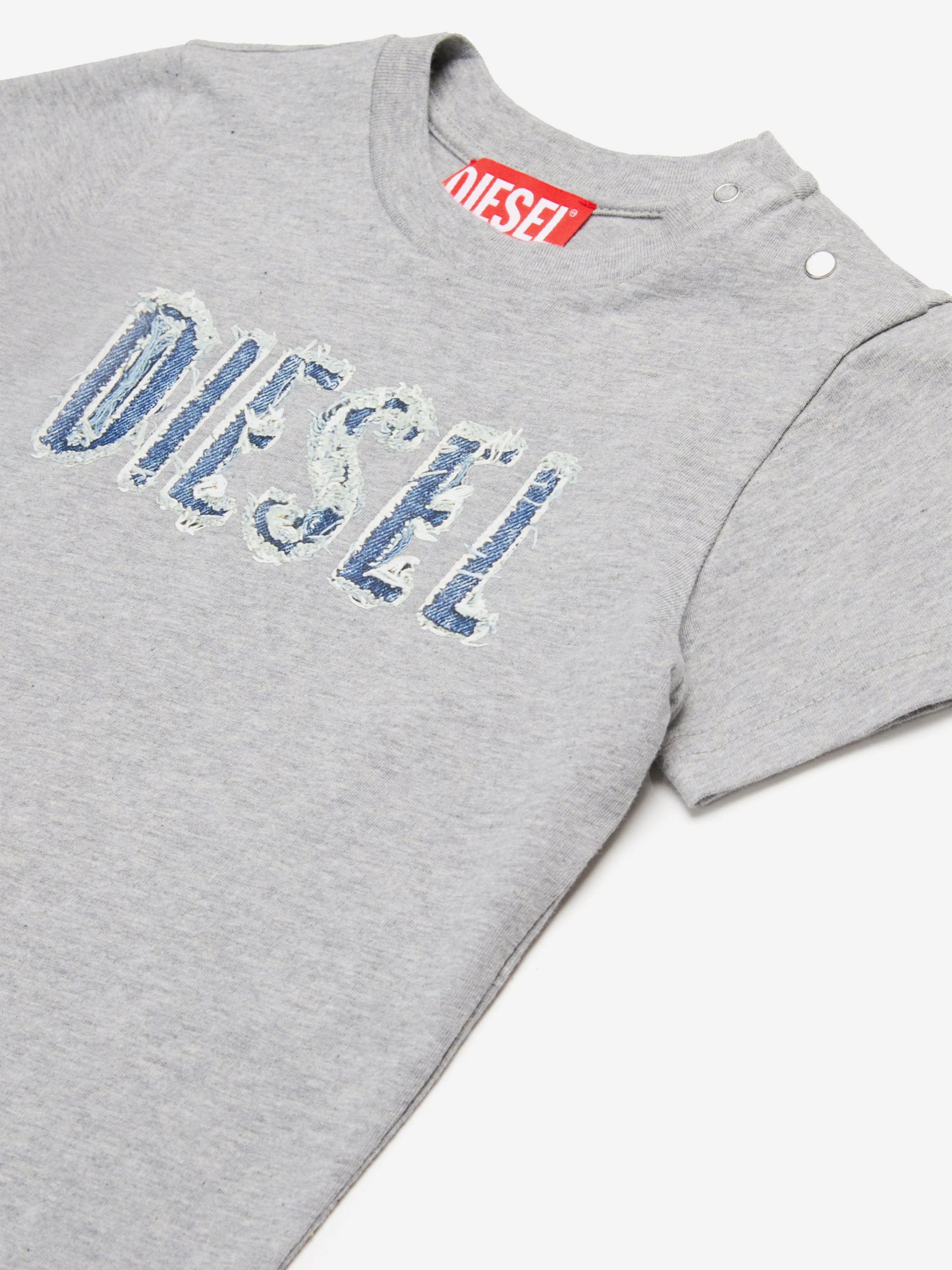 Baby Boys Logo T-Shirt in Grey