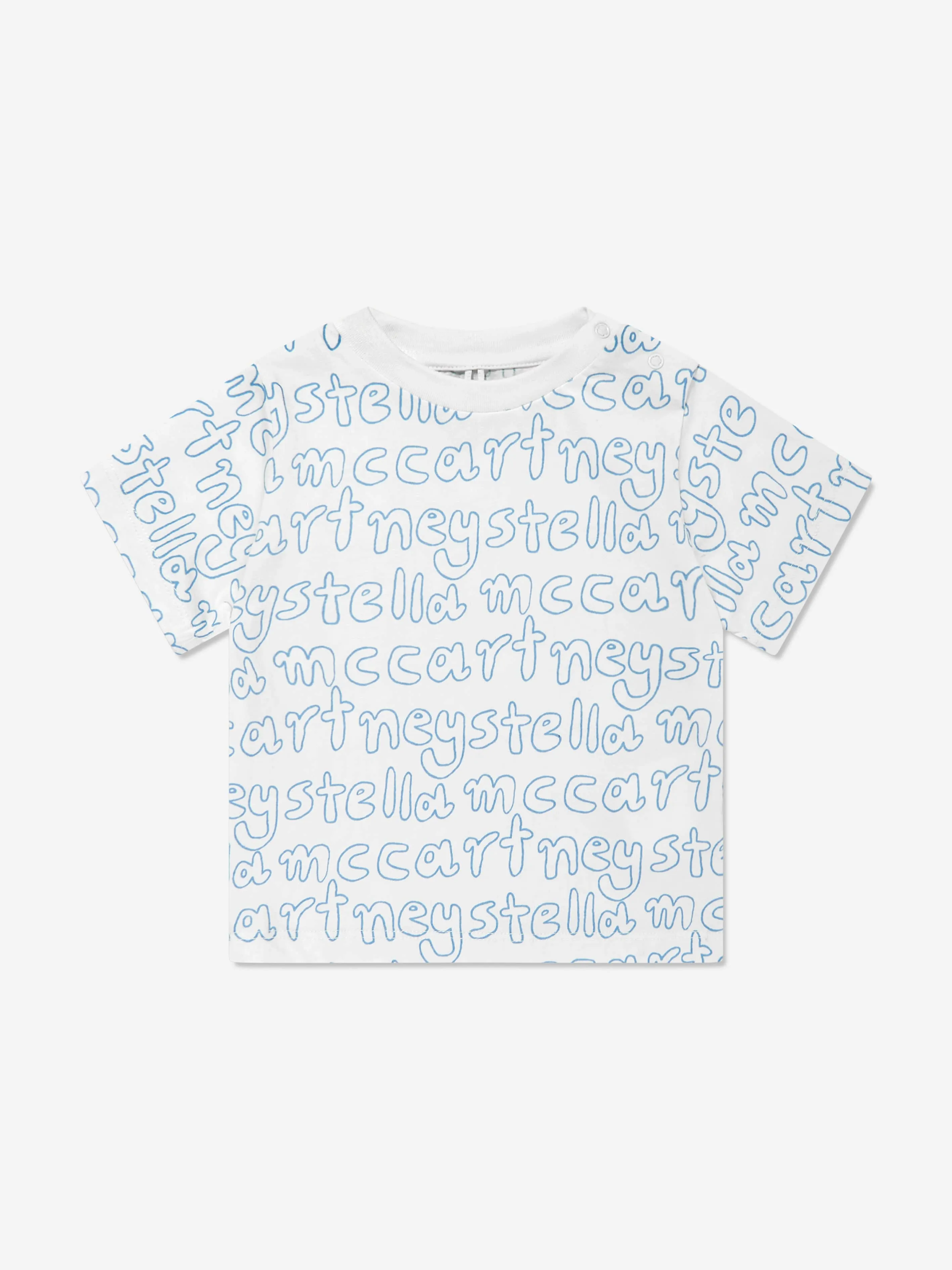 Baby Boys Logo T-Shirt in Ivory