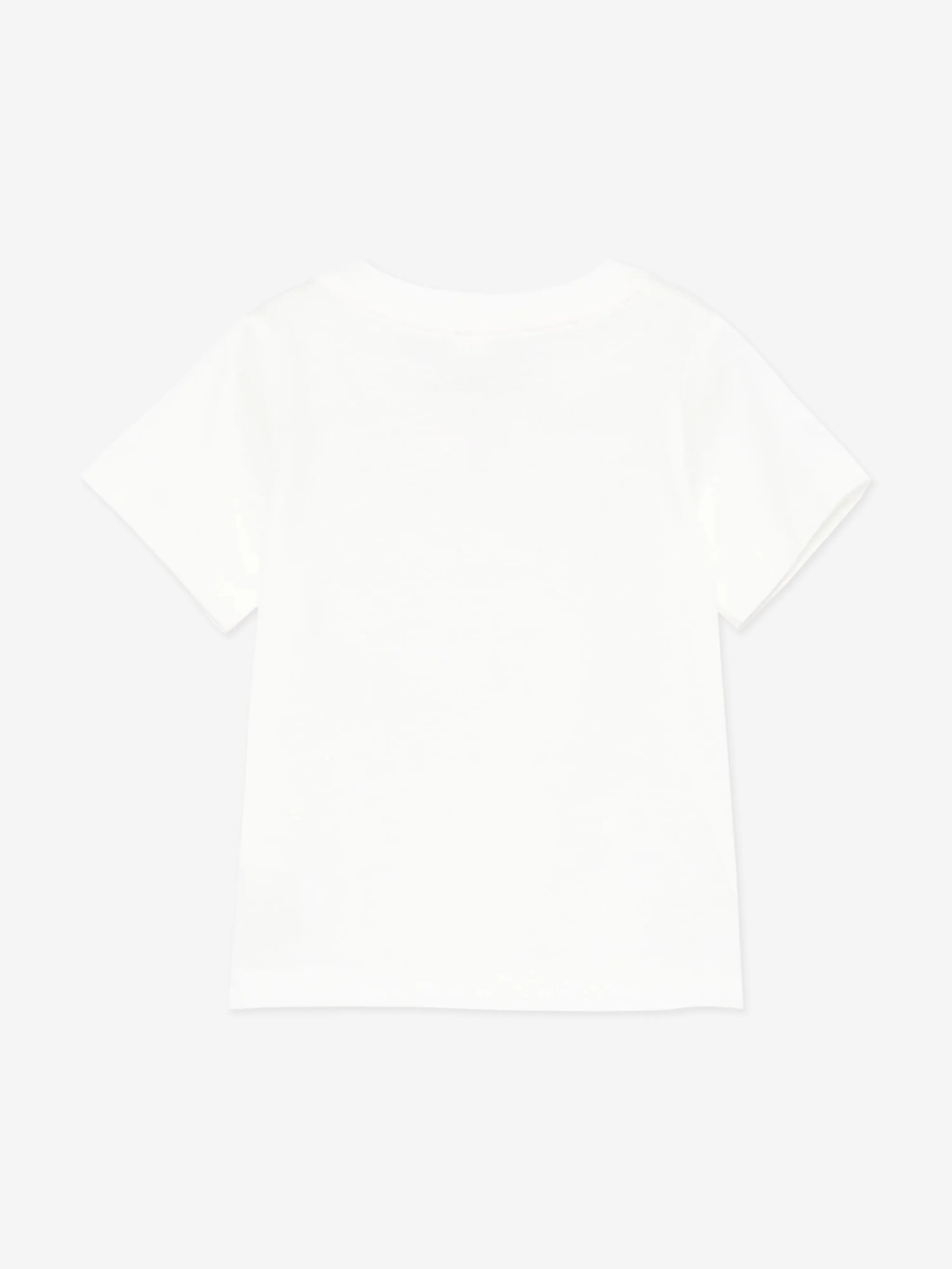 Baby Boys Logo T-Shirt in Ivory