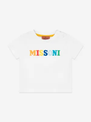 Baby Boys Logo T-Shirt in White