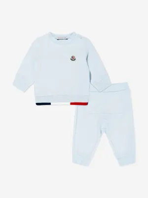 Baby Boys Logo Tracksuit in Blue