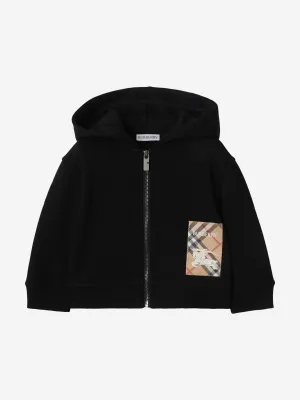 Baby Boys Mini Clyde Zip Up Top in Black