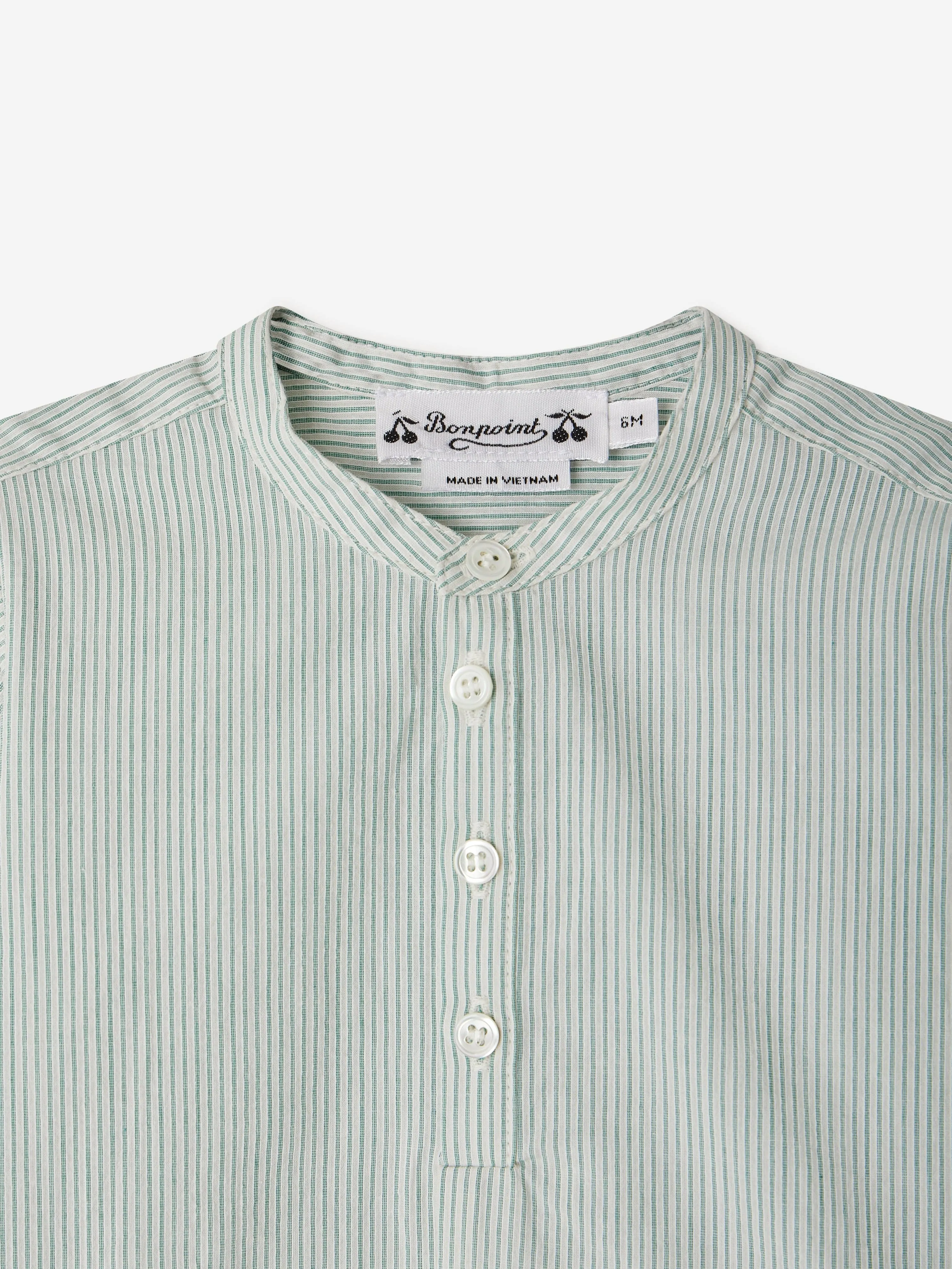 Baby Boys Polisson Shirt in Green