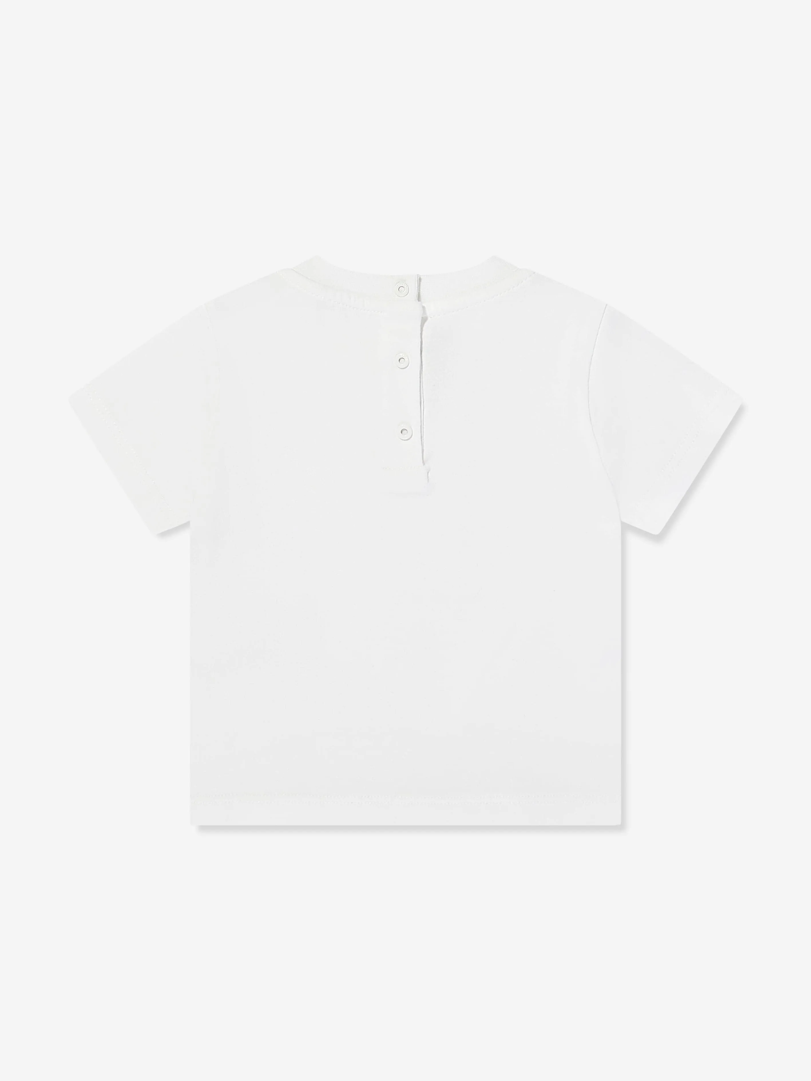 Baby Boys Shield T-Shirt in White