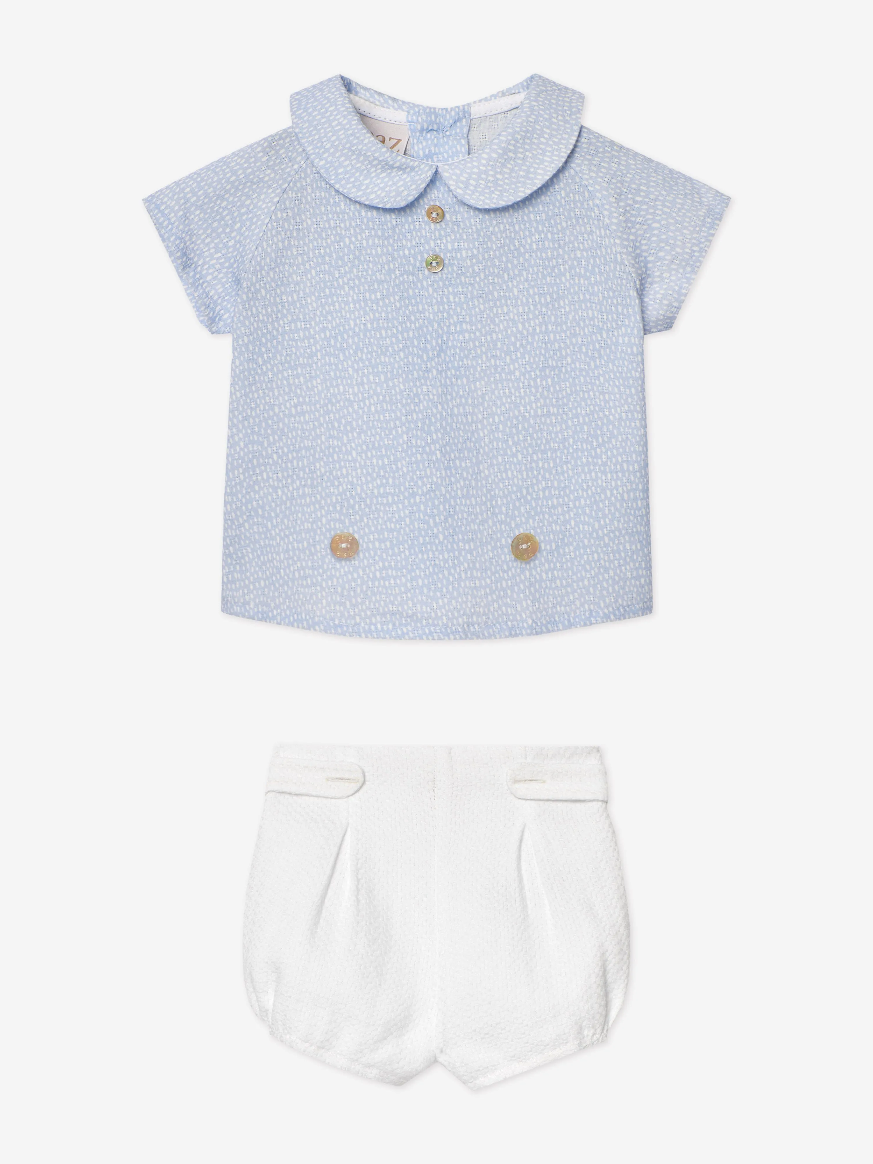 Baby Boys Short Set in Blue