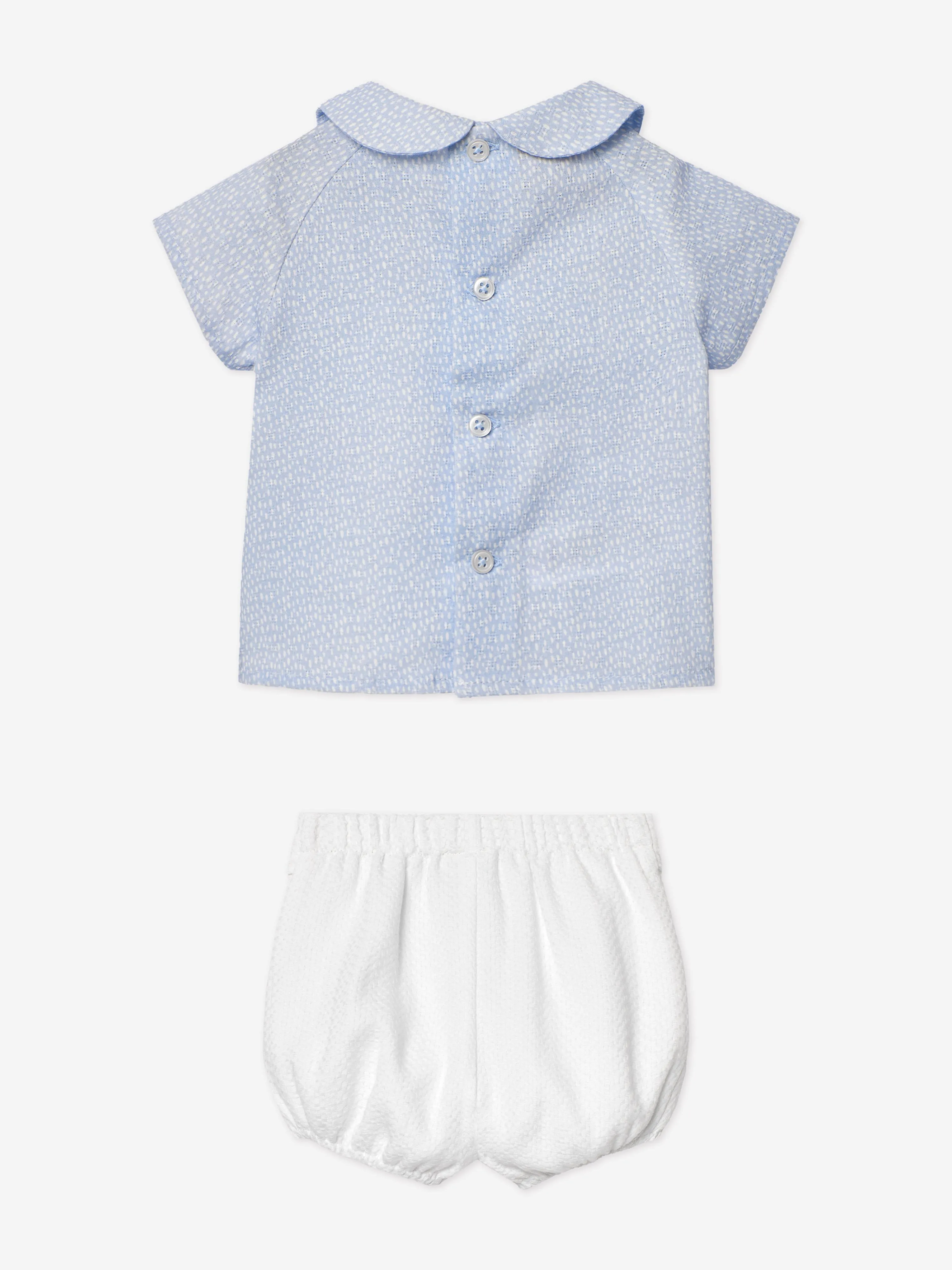 Baby Boys Short Set in Blue