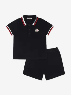 Baby Boys Short Set in Navy