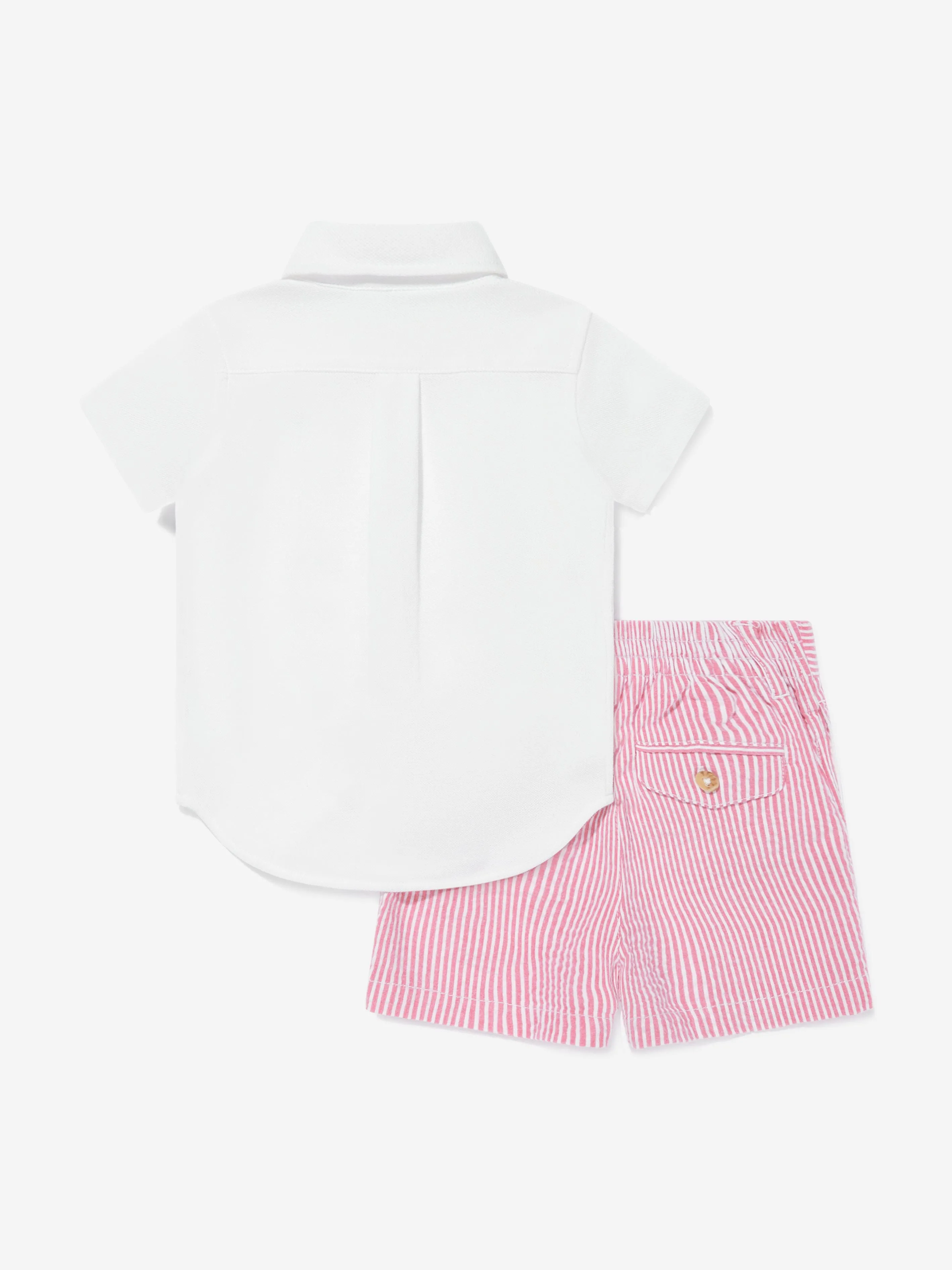 Baby Boys Short Set in Pink