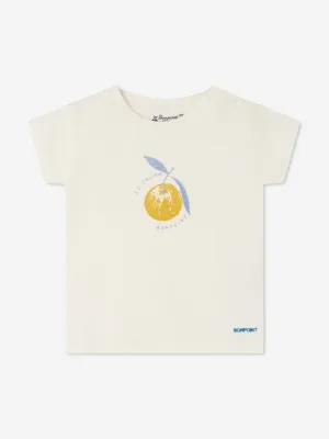 Baby Boys Tom T-Shirt in Ivory
