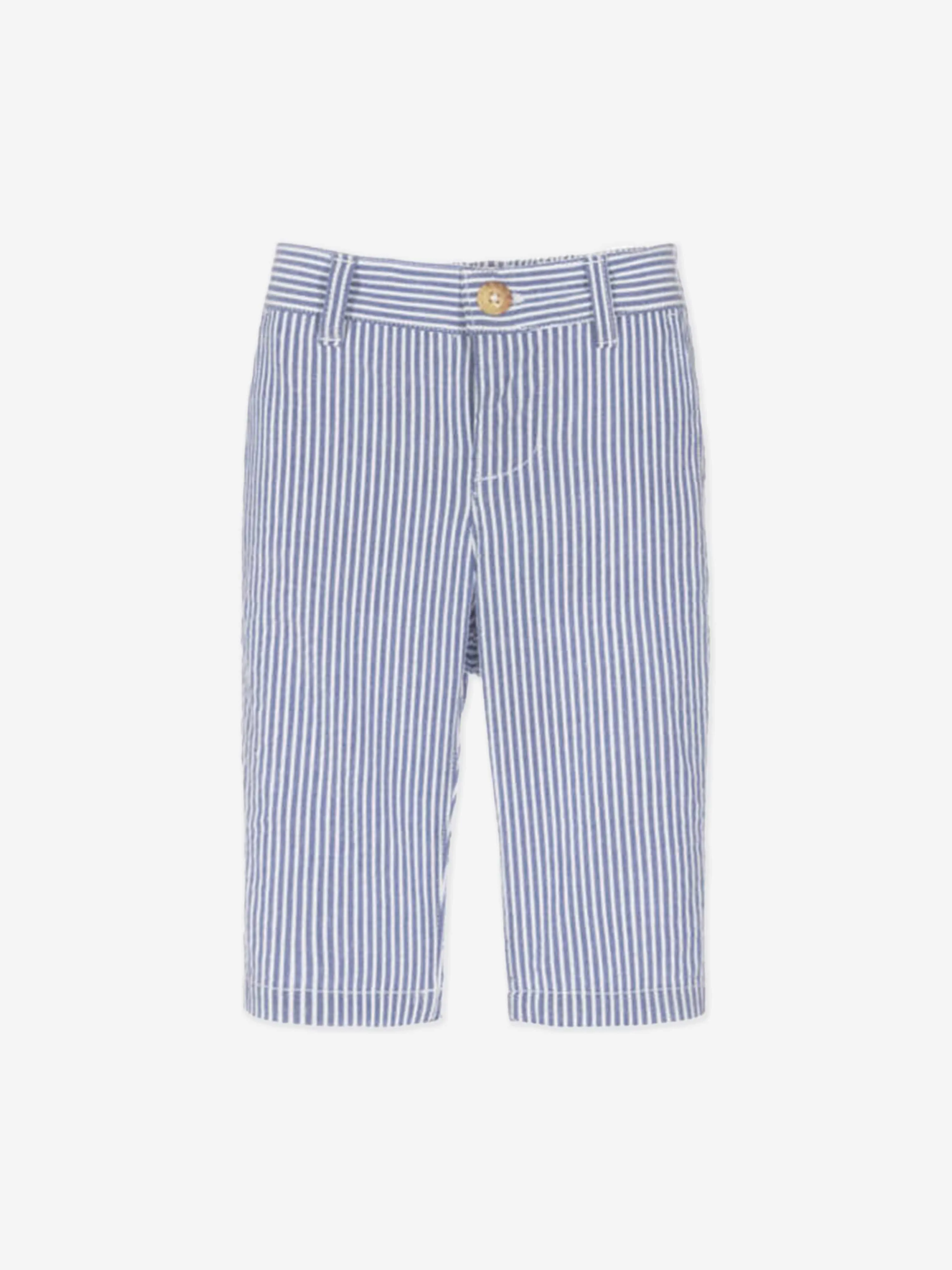 Baby Boys Trouser Set in Blue