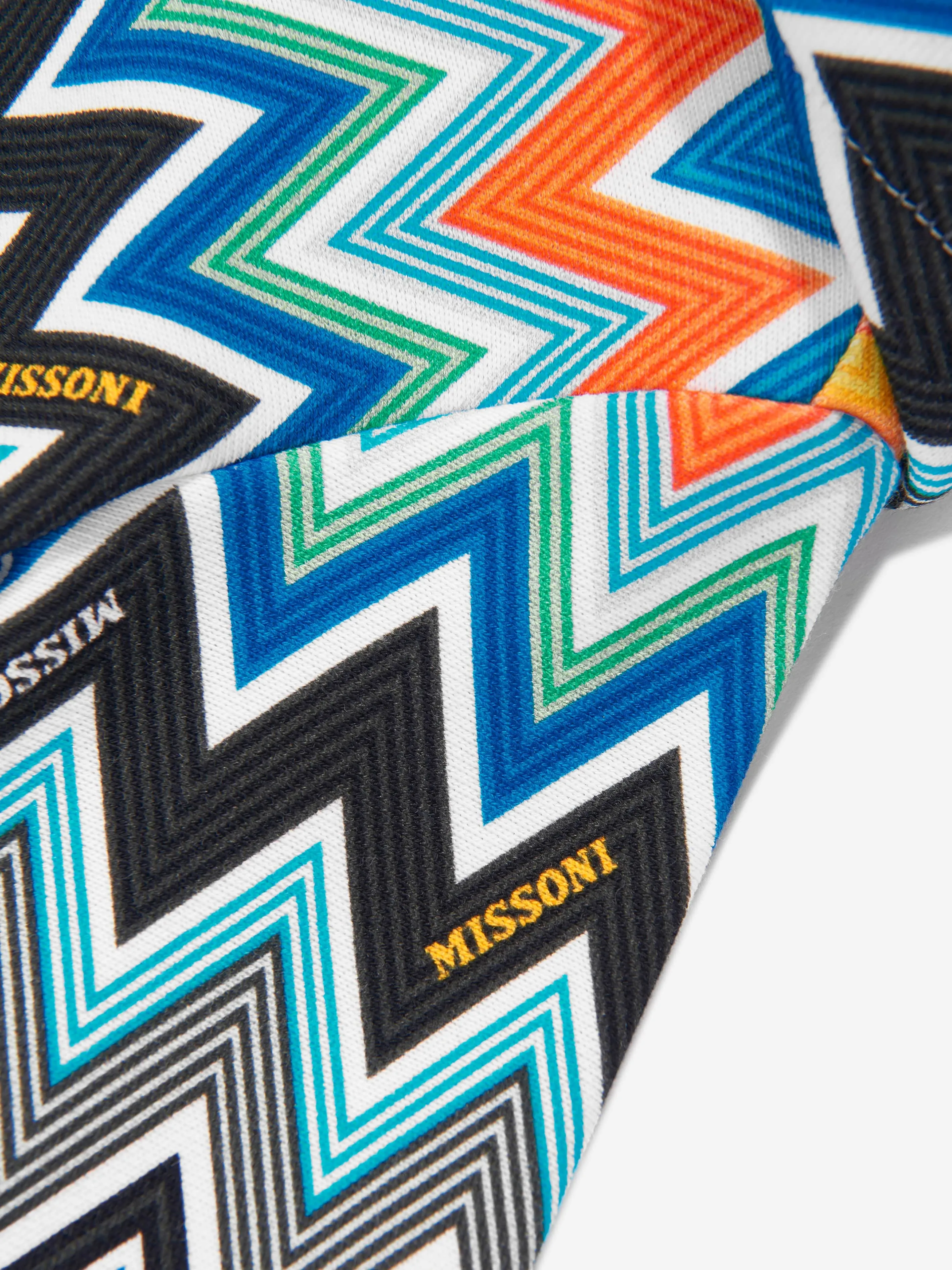 Baby Boys Zigzag Zip Up Top in Blue