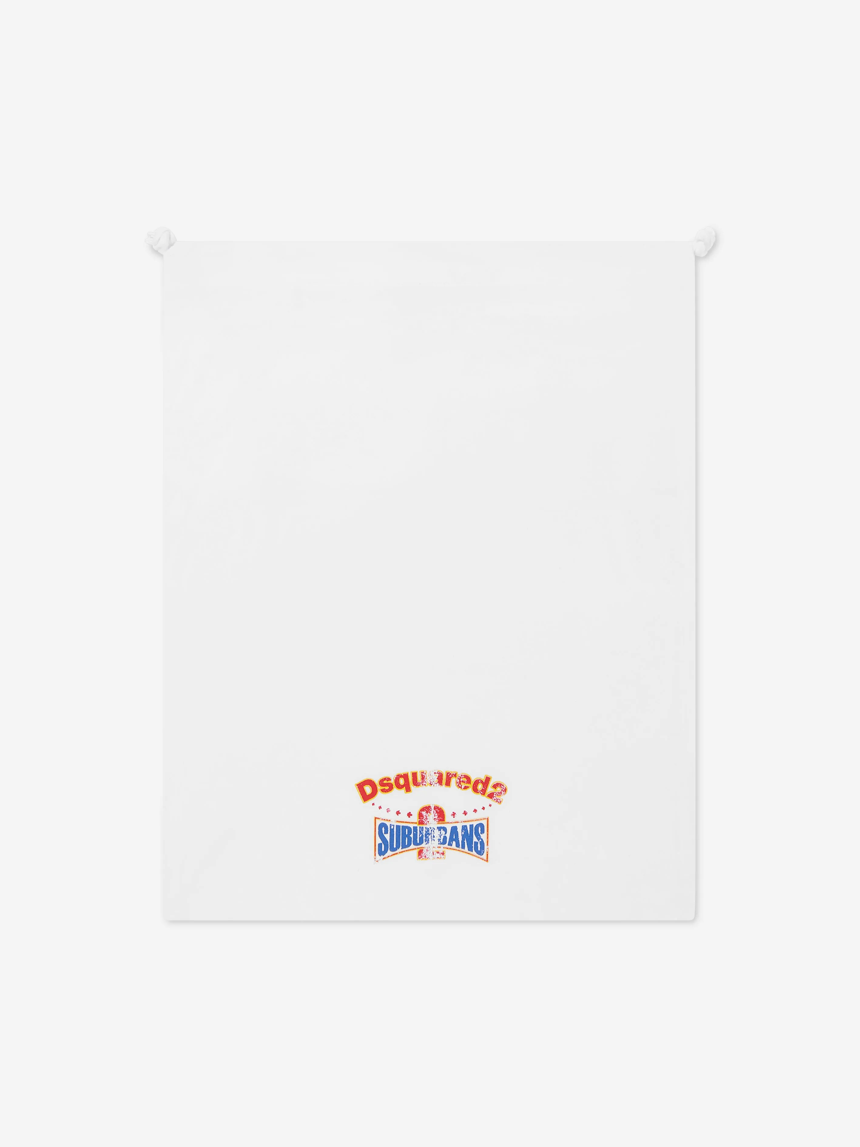 Baby Logo Short Set in White