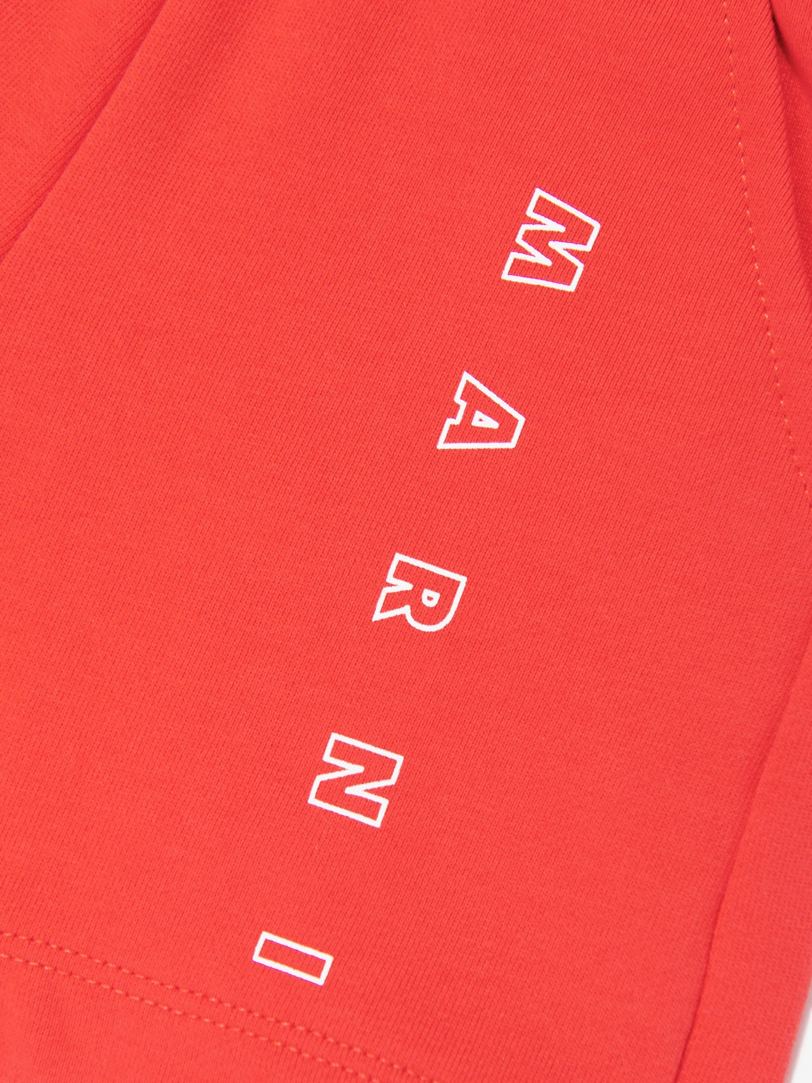Baby Logo Shorts in Red
