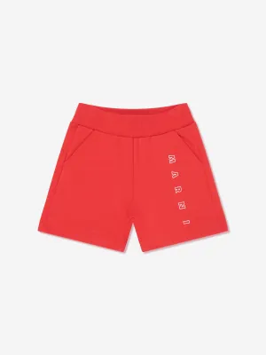 Baby Logo Shorts in Red